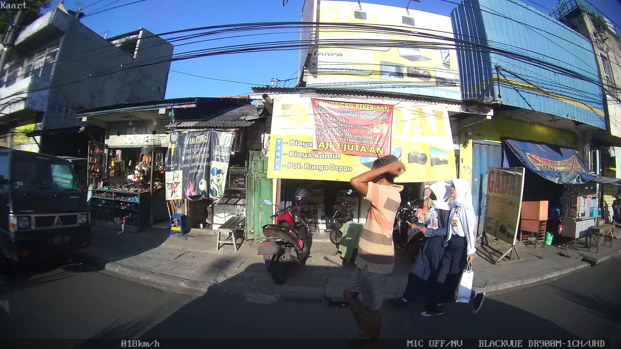 Street view near Hotel hasma jaya I, Surabaya — © kaart_2 (CC BY-SA · Mapillary)