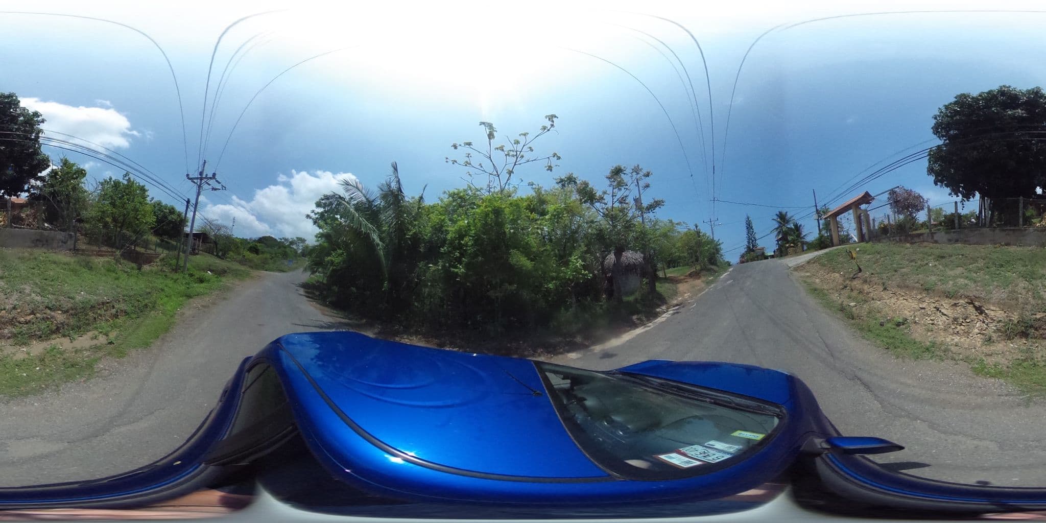Street view near Cabinas Linda Vista, Paquera