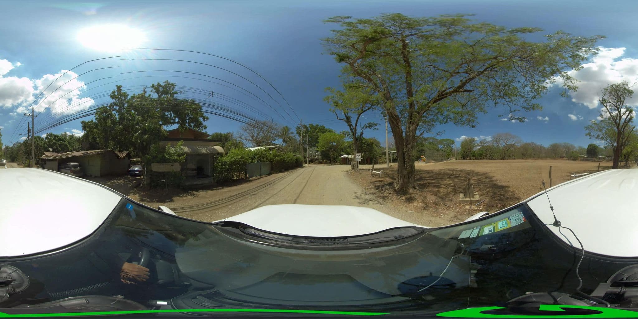 Street view near Cabinas Piko Negro, Tamarindo