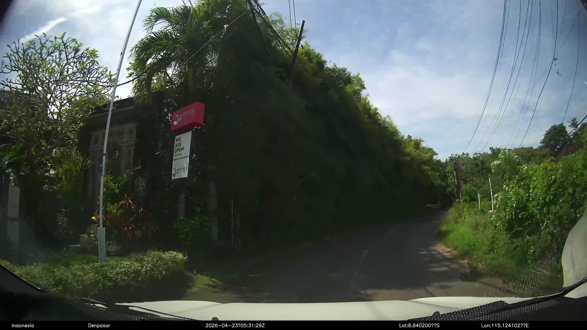 Street view near The Tempekan Heritage, Jimbaran — © Kaart---FRONT (CC BY-SA · Mapillary)