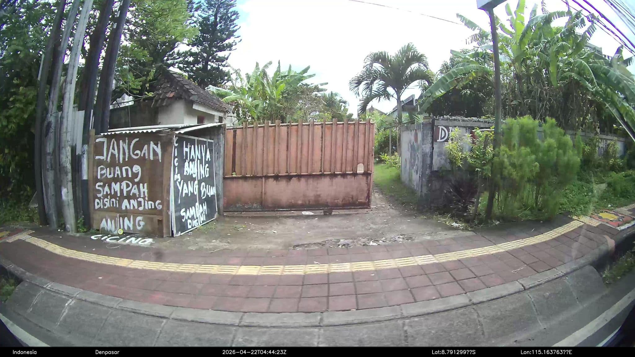 Street view near DIY inn, Jimbaran — © Kaart---LEFT (CC BY-SA · Mapillary)