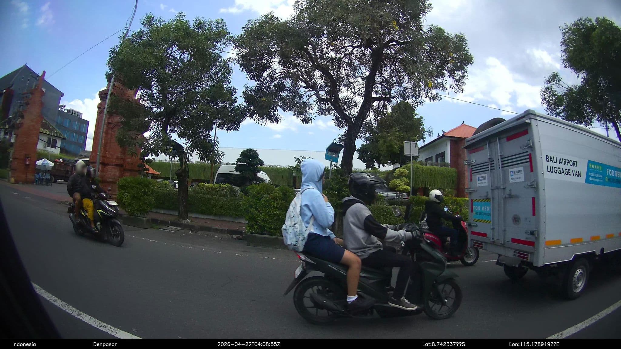 Street view near Puri Nusantara Hotel, Kuta — © Kaart---360 (CC BY-SA · Mapillary)