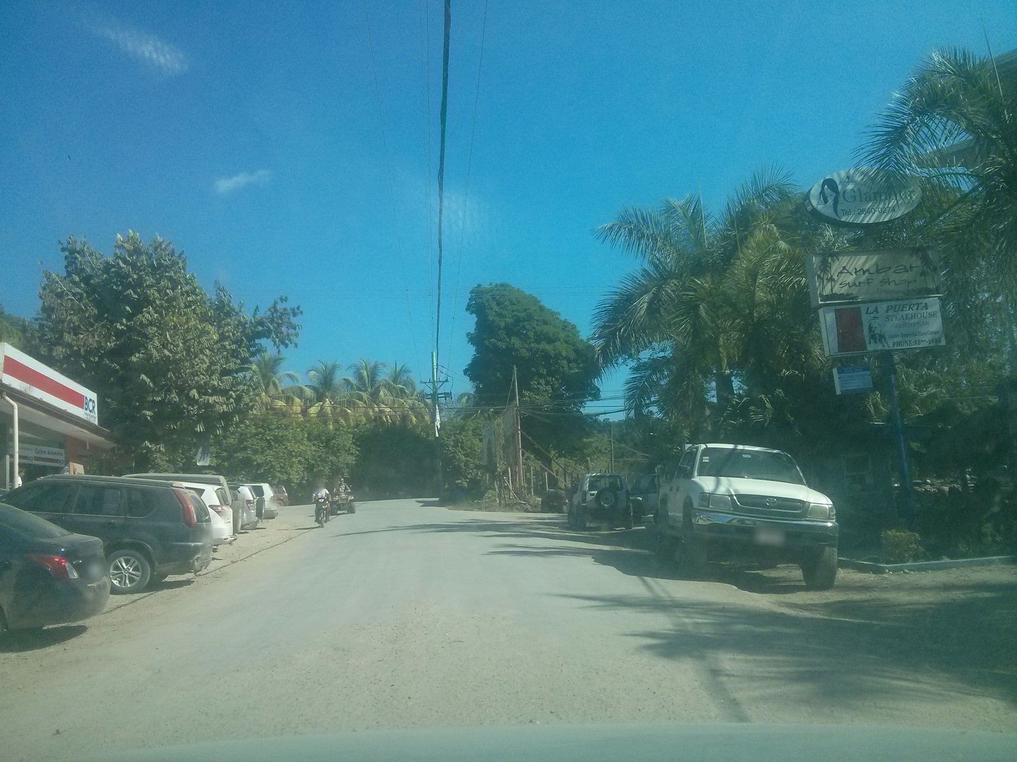 Street view near Hotel Playa Carmen, Paquera