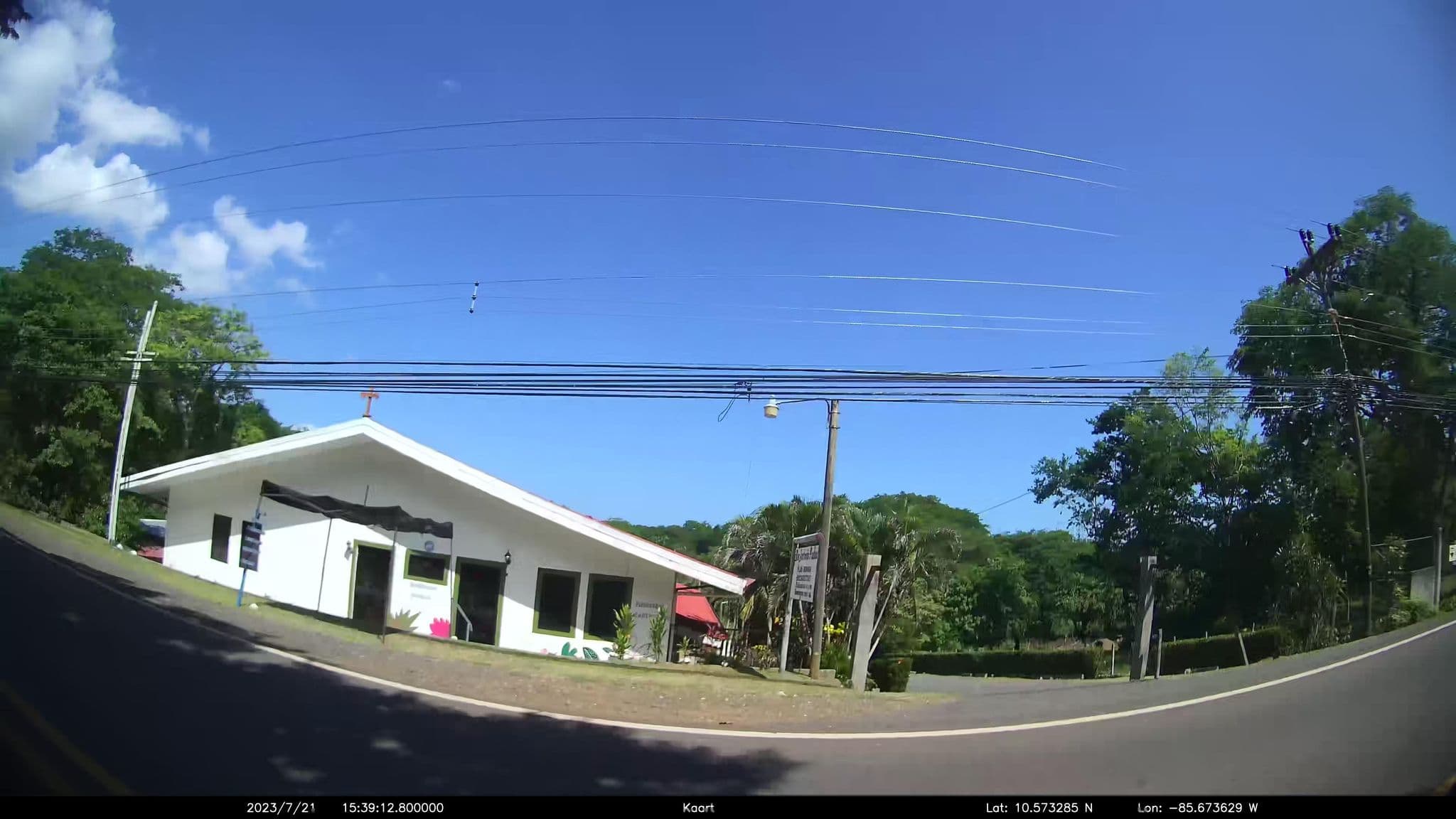 Street view near Hotel Playa Hermosa, Sardinal — © kaart_2 (CC BY-SA · Mapillary)
