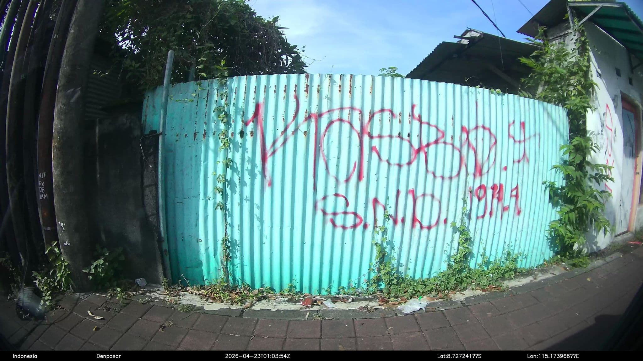 Street view near Home@at36 Hotel, Kuta — © Kaart---LEFT (CC BY-SA · Mapillary)