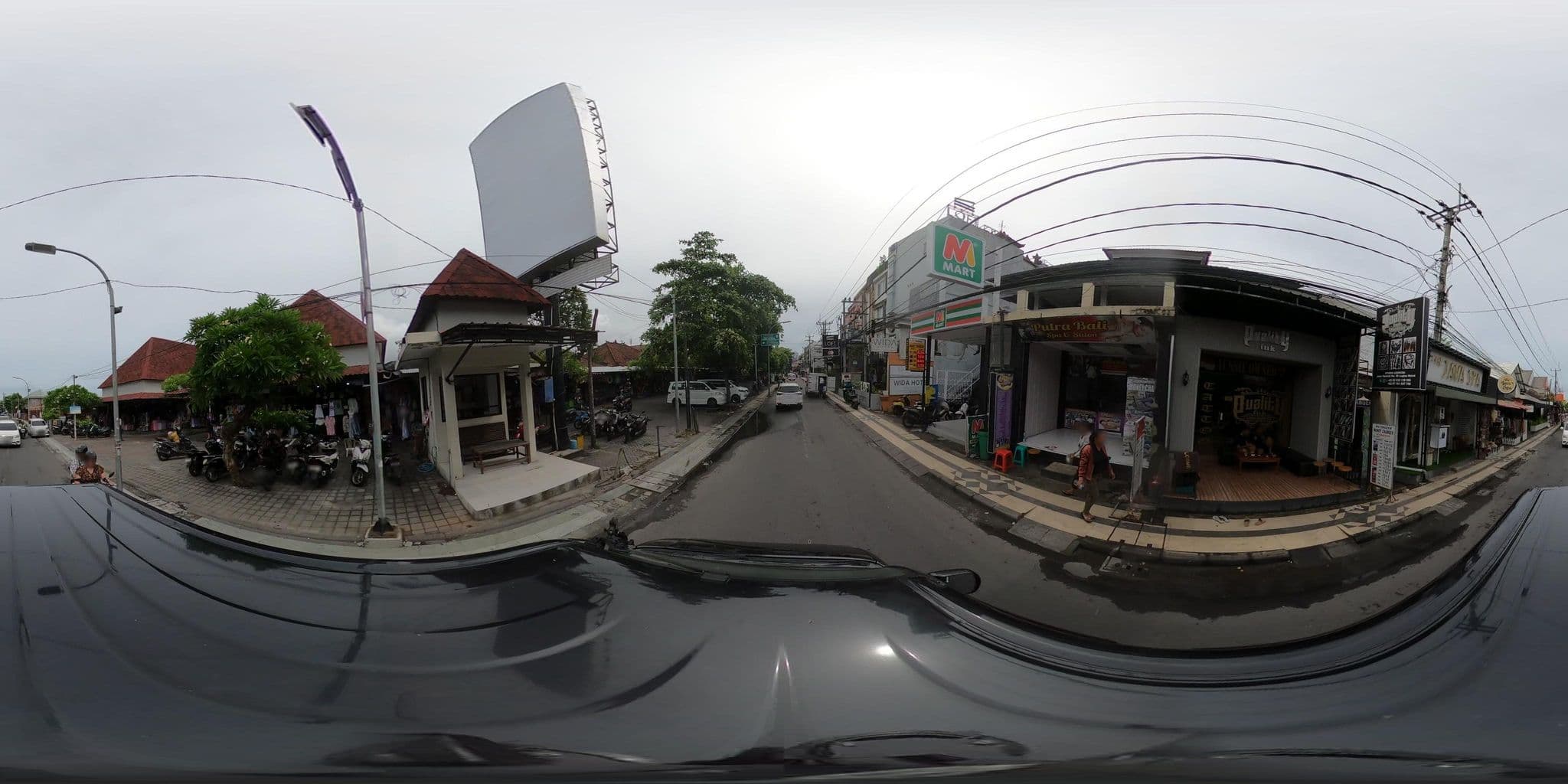 Street view near Wida Hotel Bali, Legian — © flashkiwi (CC BY-SA · Mapillary)