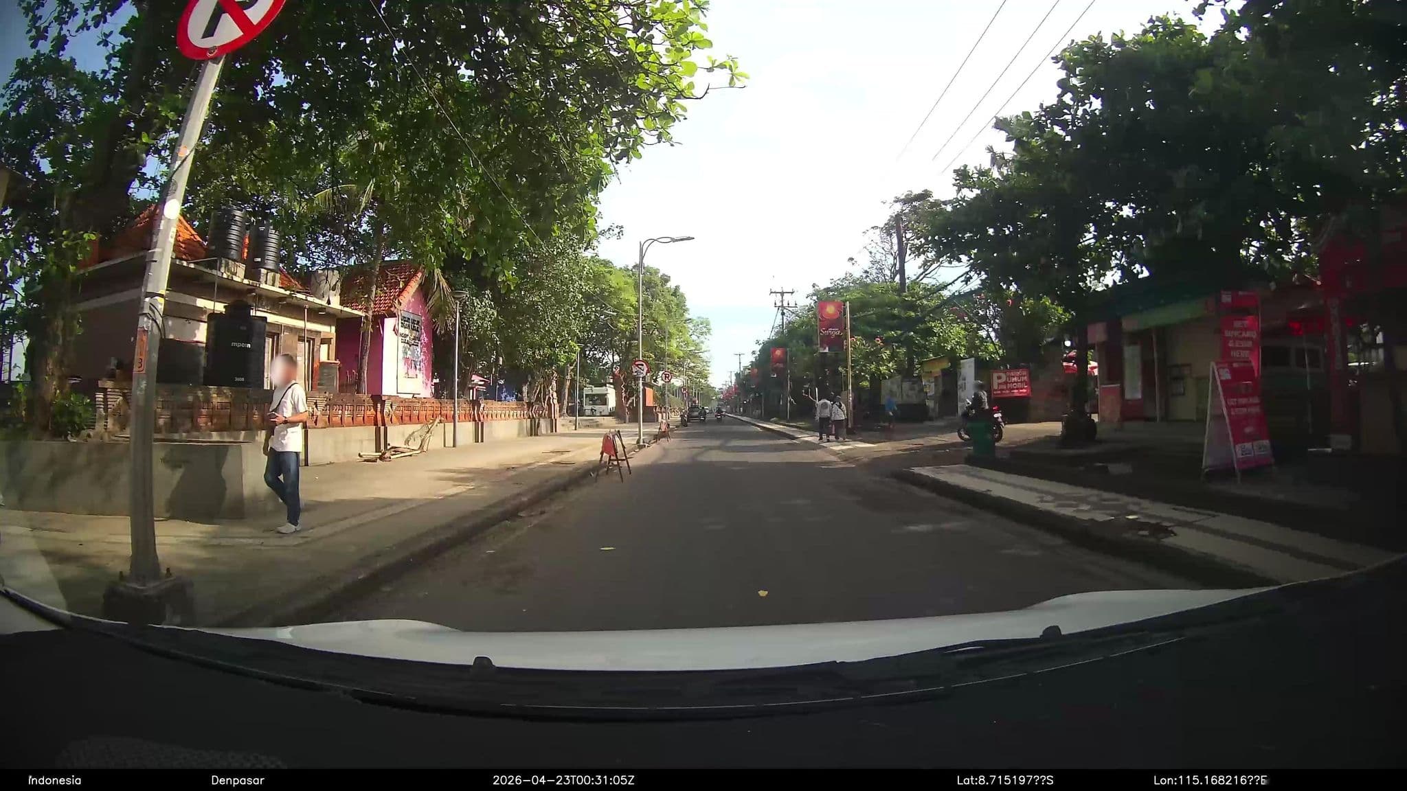 Street view near Quest Hotel, Kuta — © Kaart---360 (CC BY-SA · Mapillary)