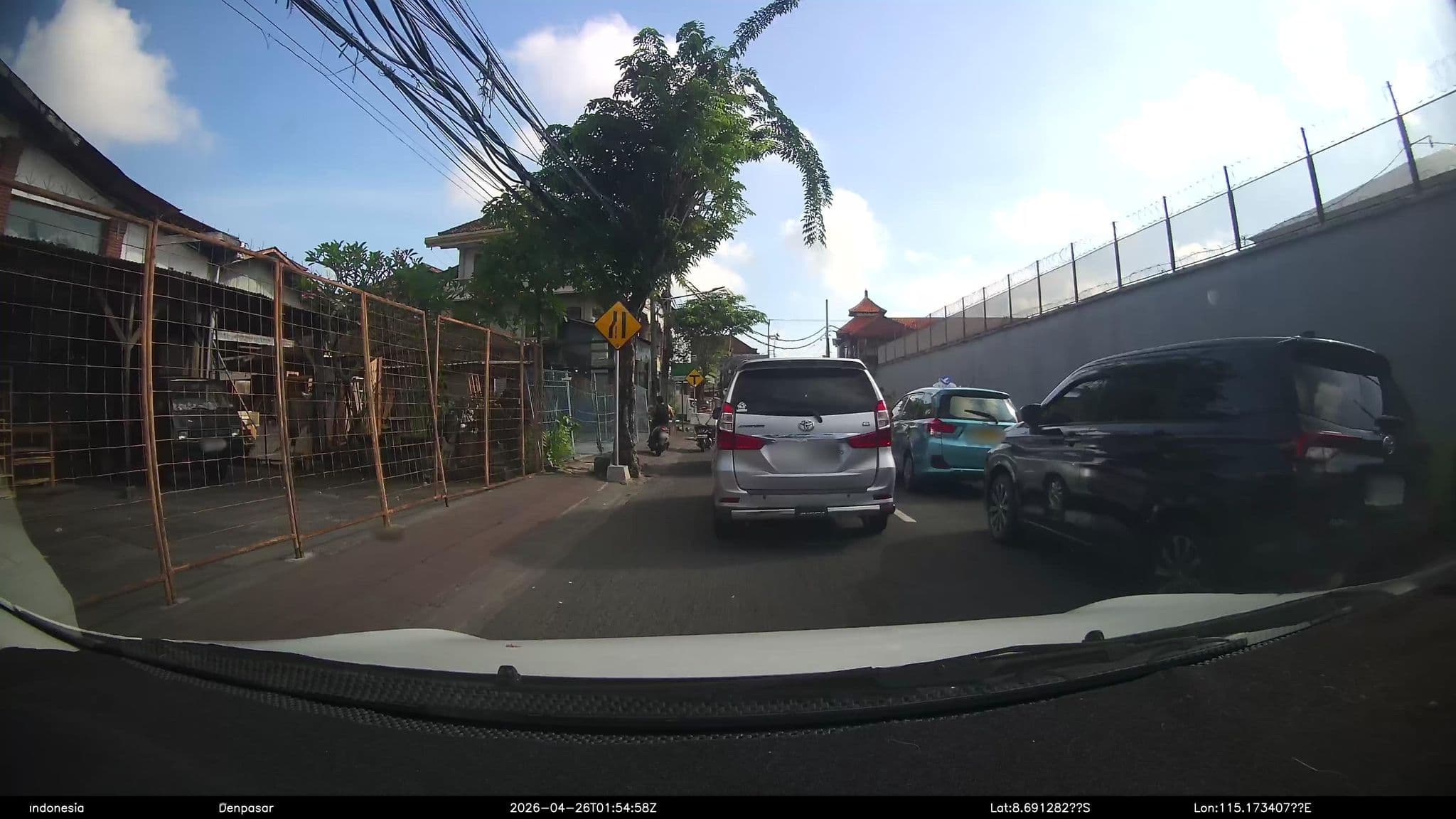 Street view near Blezz Villa, Legian — © Kaart---FRONT (CC BY-SA · Mapillary)