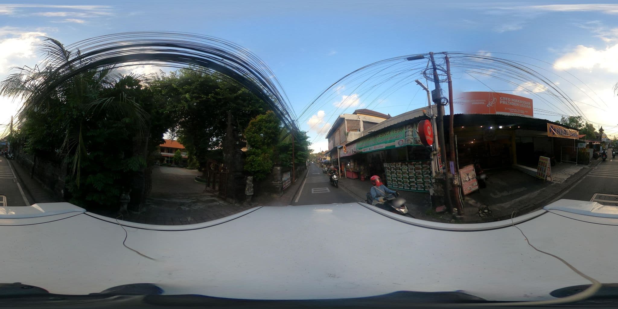 Street view near Ninedollar Hostel, Legian — © Kaart---360 (CC BY-SA · Mapillary)