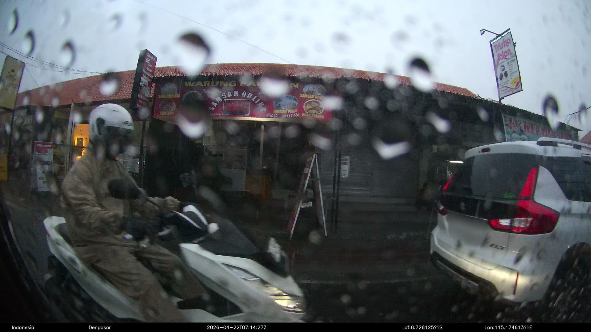 Street view near La sirena  villa, Kuta — © Kaart---RIGHT (CC BY-SA · Mapillary)