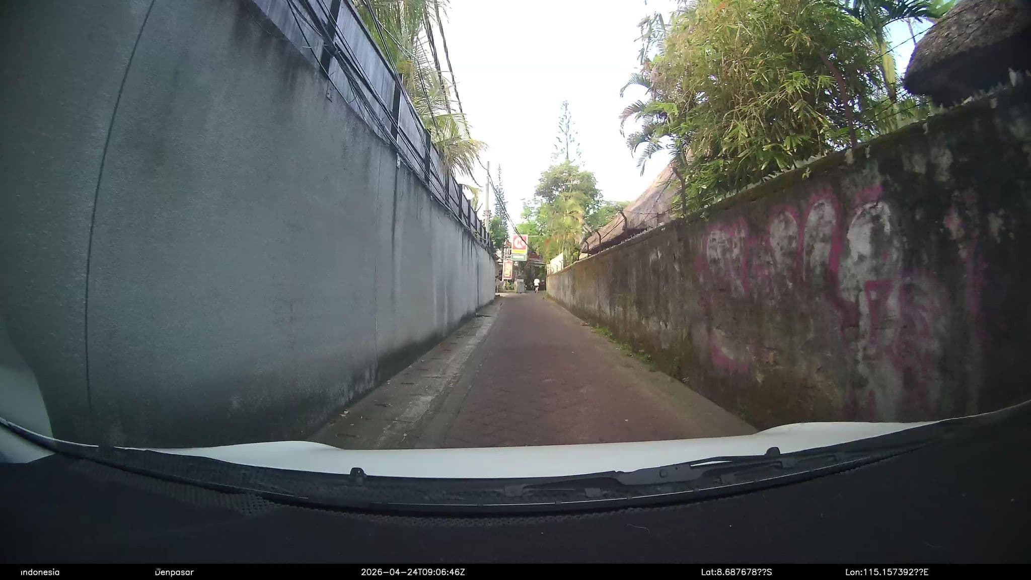 Street view near Villa Ellen, Legian — © Kaart---FRONT (CC BY-SA · Mapillary)