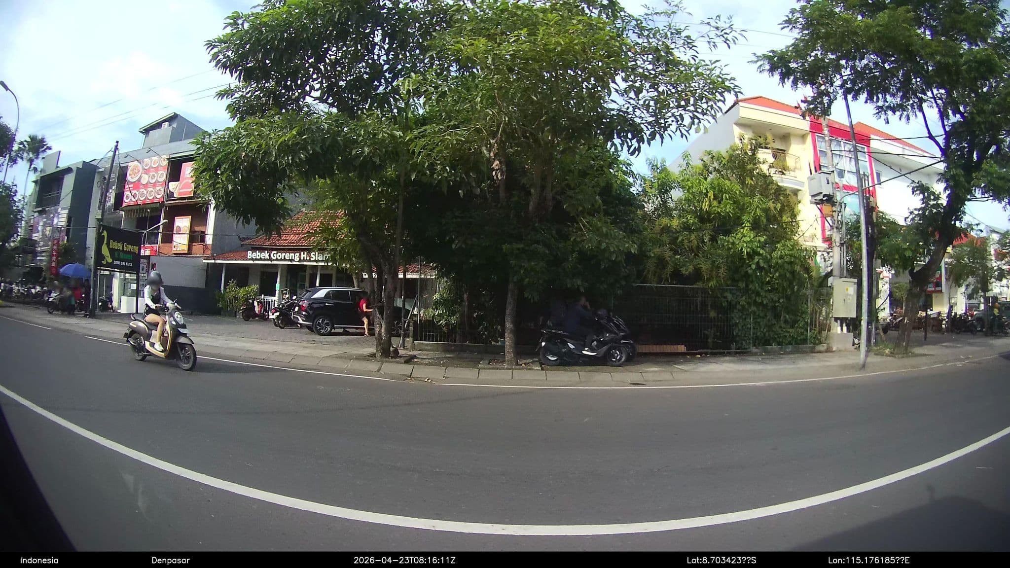 Street view near Proyek Palloma Hotel, Legian — © Kaart---RIGHT (CC BY-SA · Mapillary)