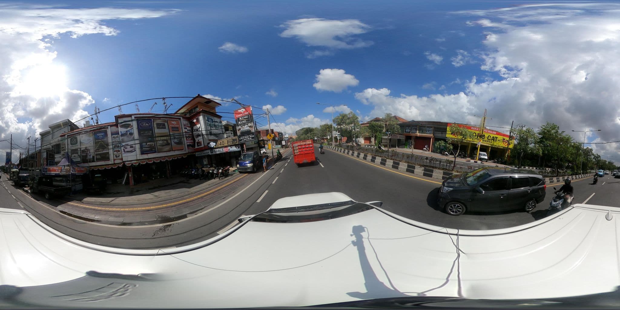 Street view near Airy Denpasar Barat Imam Bonjol Budha Cemeng Ukir Bali, Legian — © kaart_360 (CC BY-SA · Mapillary)