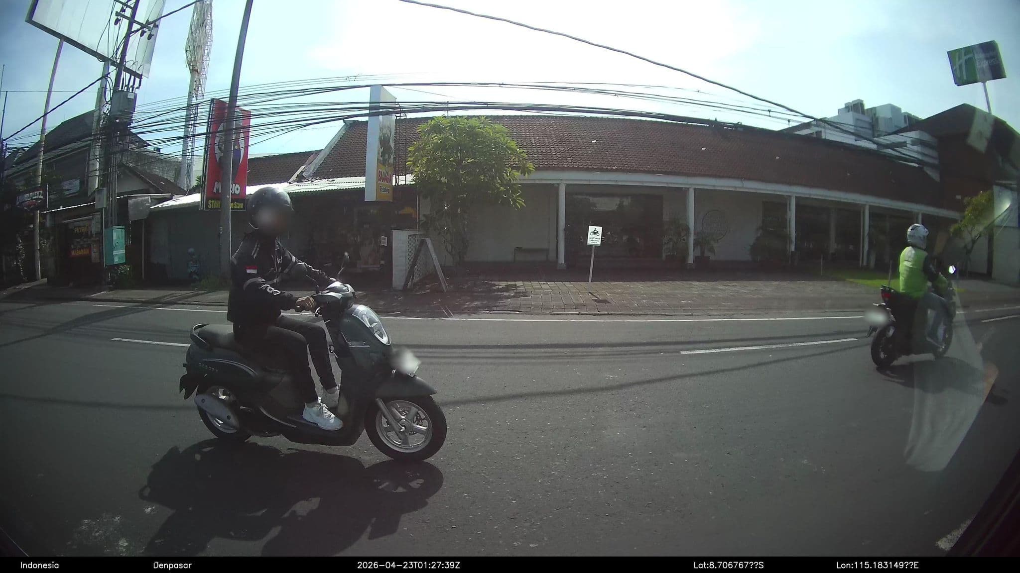 Street view near Sun Royal Bali Hotel, Legian — © Kaart---360 (CC BY-SA · Mapillary)