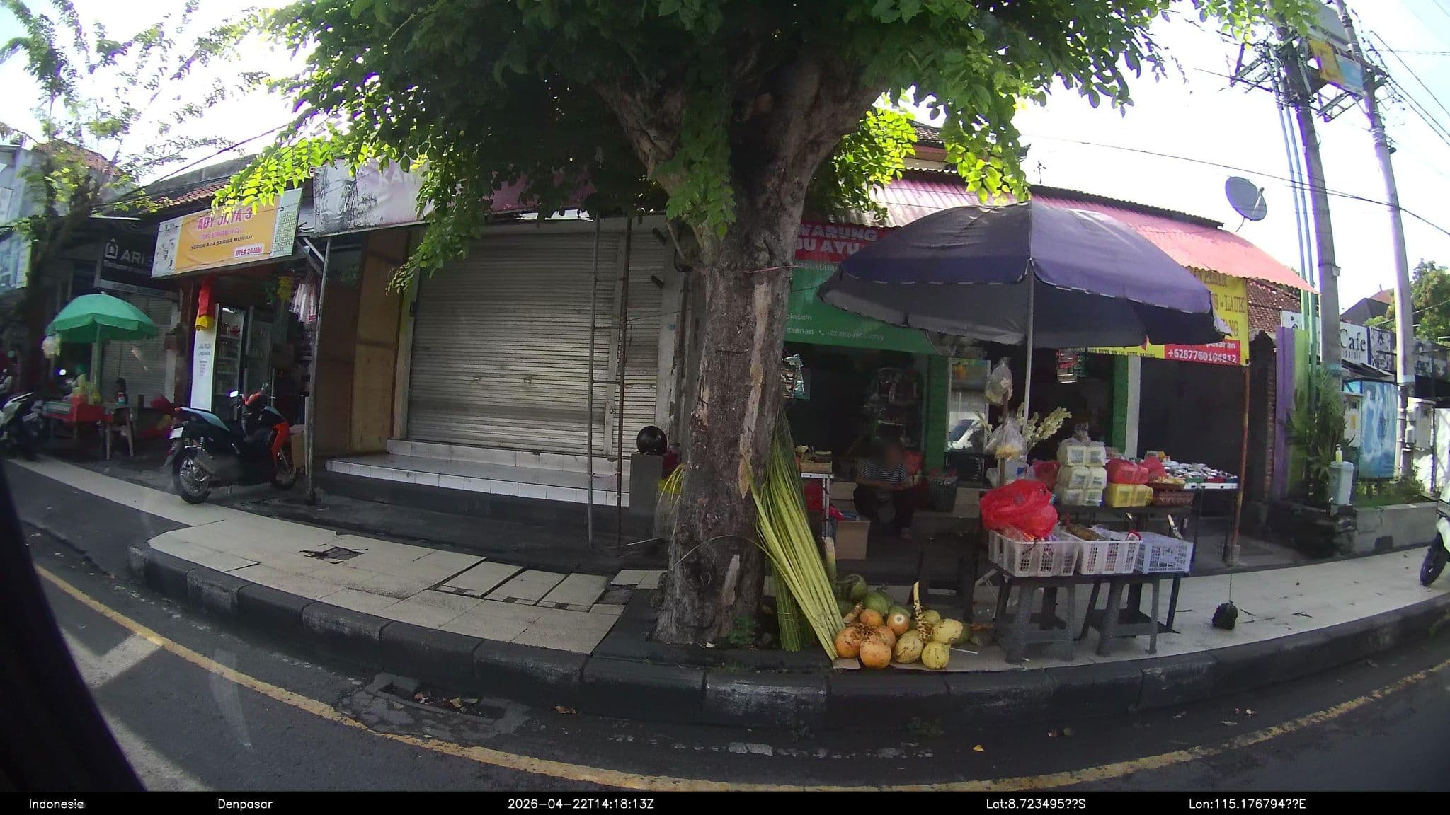 Street view near Swis Belhotel KBR, Kuta — © Kaart---RIGHT (CC BY-SA · Mapillary)