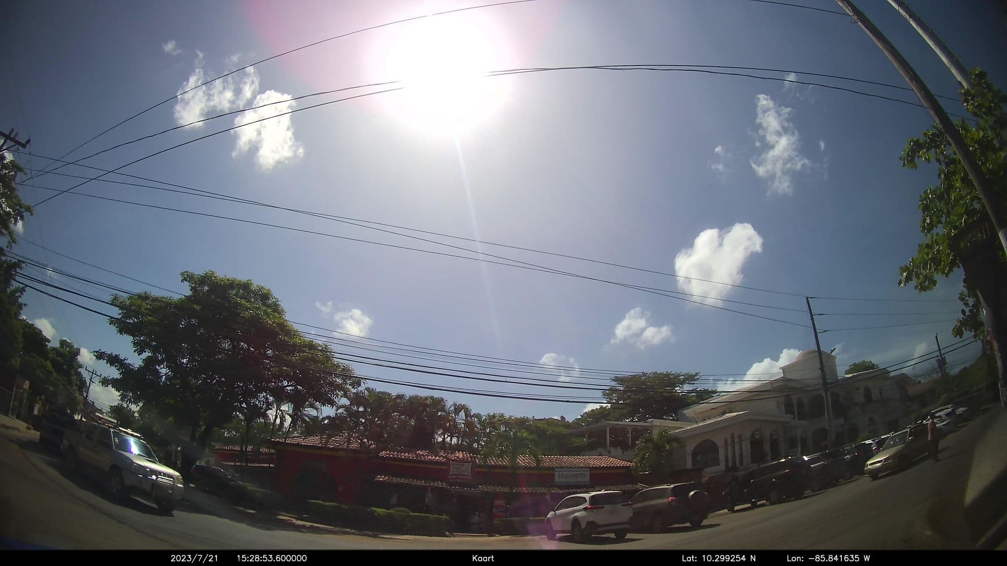 Street view near Le Beach Club Hotel, Tamarindo