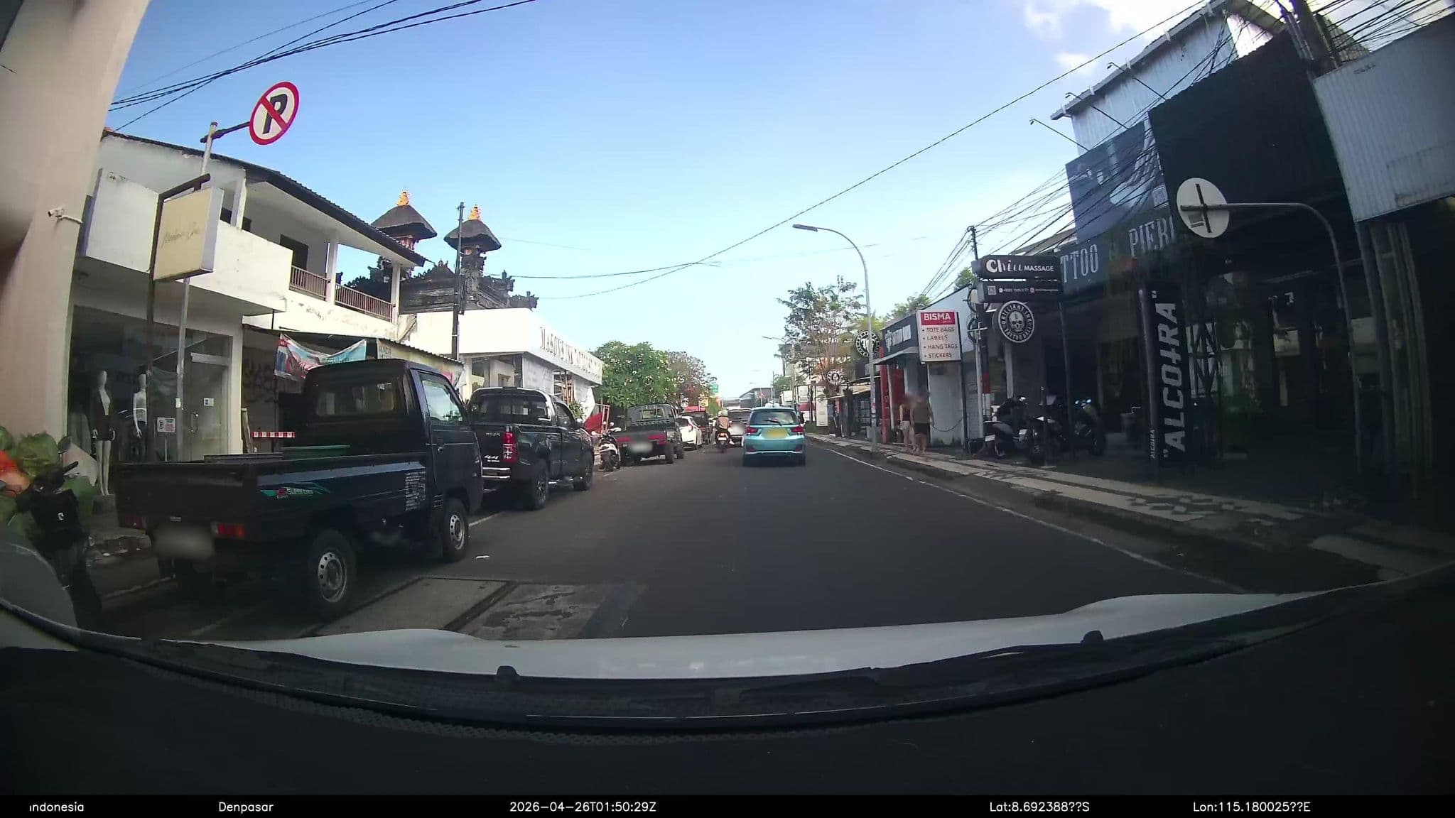 Street view near Cyma Villa, Legian — © Kaart---FRONT (CC BY-SA · Mapillary)
