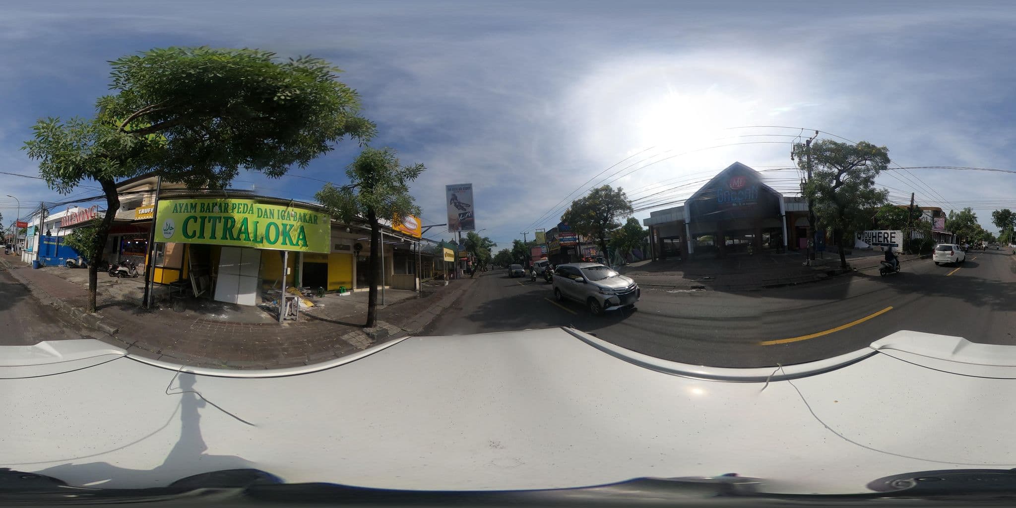 Street view near Sekar Sari Inn, Kuta — © Kaart---360 (CC BY-SA · Mapillary)