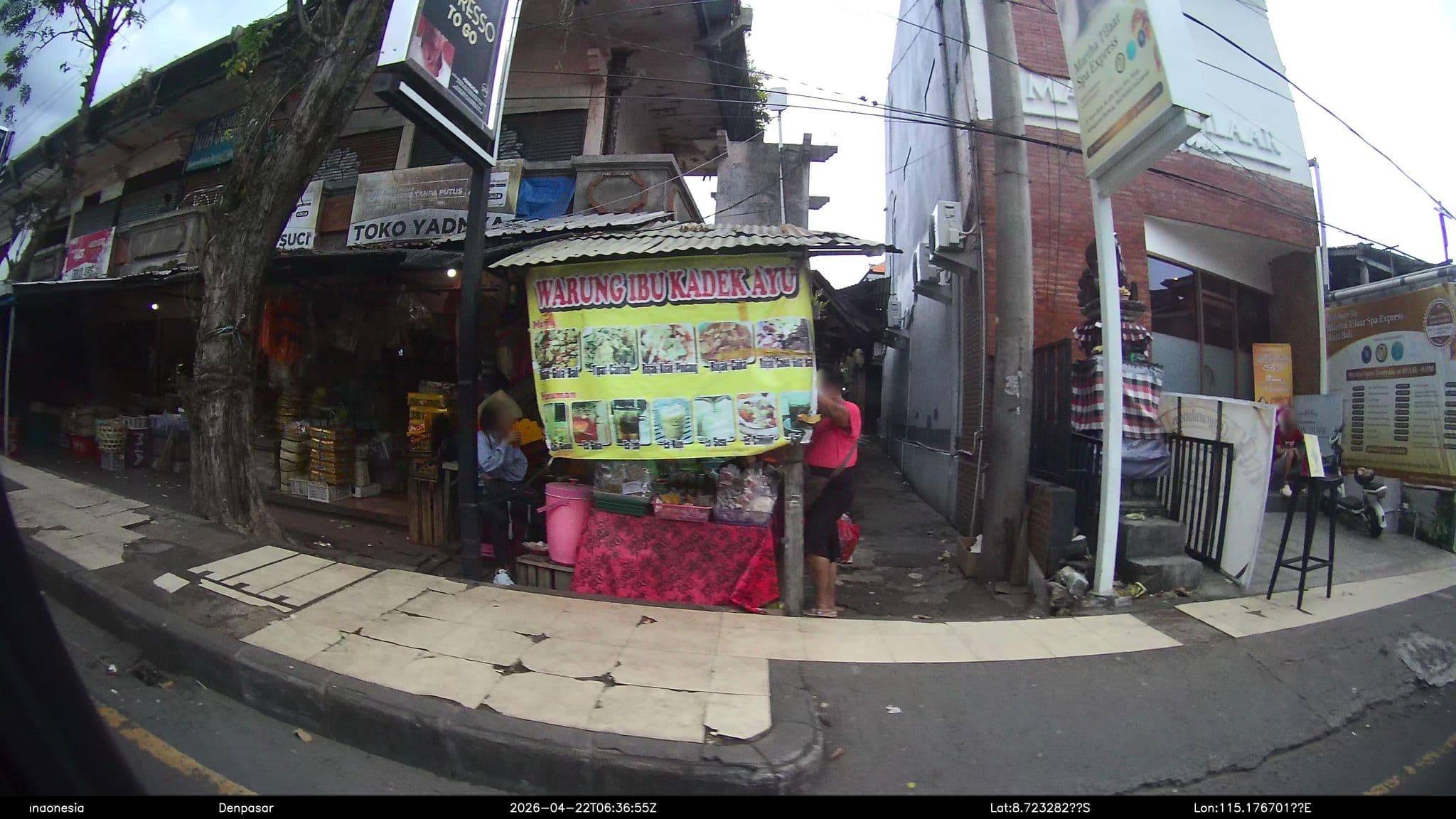 Street view near The Paviliun Kuta Hotel, Kuta — © Kaart---RIGHT (CC BY-SA · Mapillary)