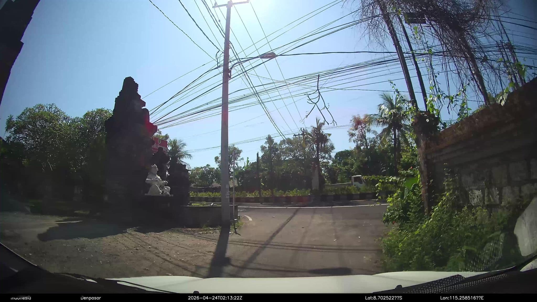 Street view near Baroek'ah Hotel, Sanur — © Kaart---FRONT (CC BY-SA · Mapillary)