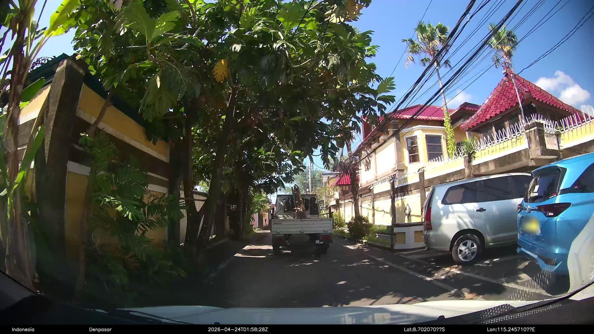 Street view near Apel Villas Sanur, Sanur — © Kaart---FRONT (CC BY-SA · Mapillary)