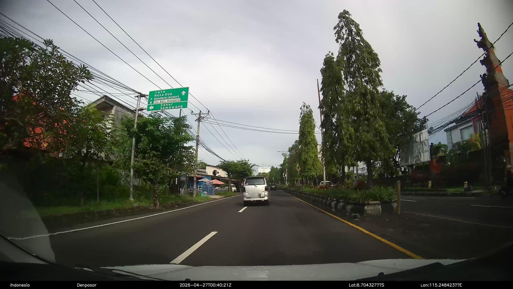 Street view near Red Villa, Sanur — © Kaart---FRONT (CC BY-SA · Mapillary)