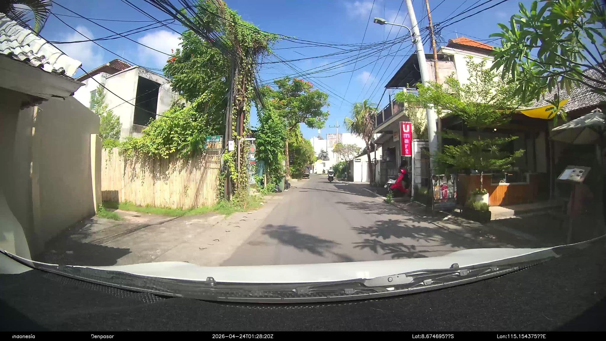 Street view near Villa Kenari Montrose, Legian — © Kaart---FRONT (CC BY-SA · Mapillary)