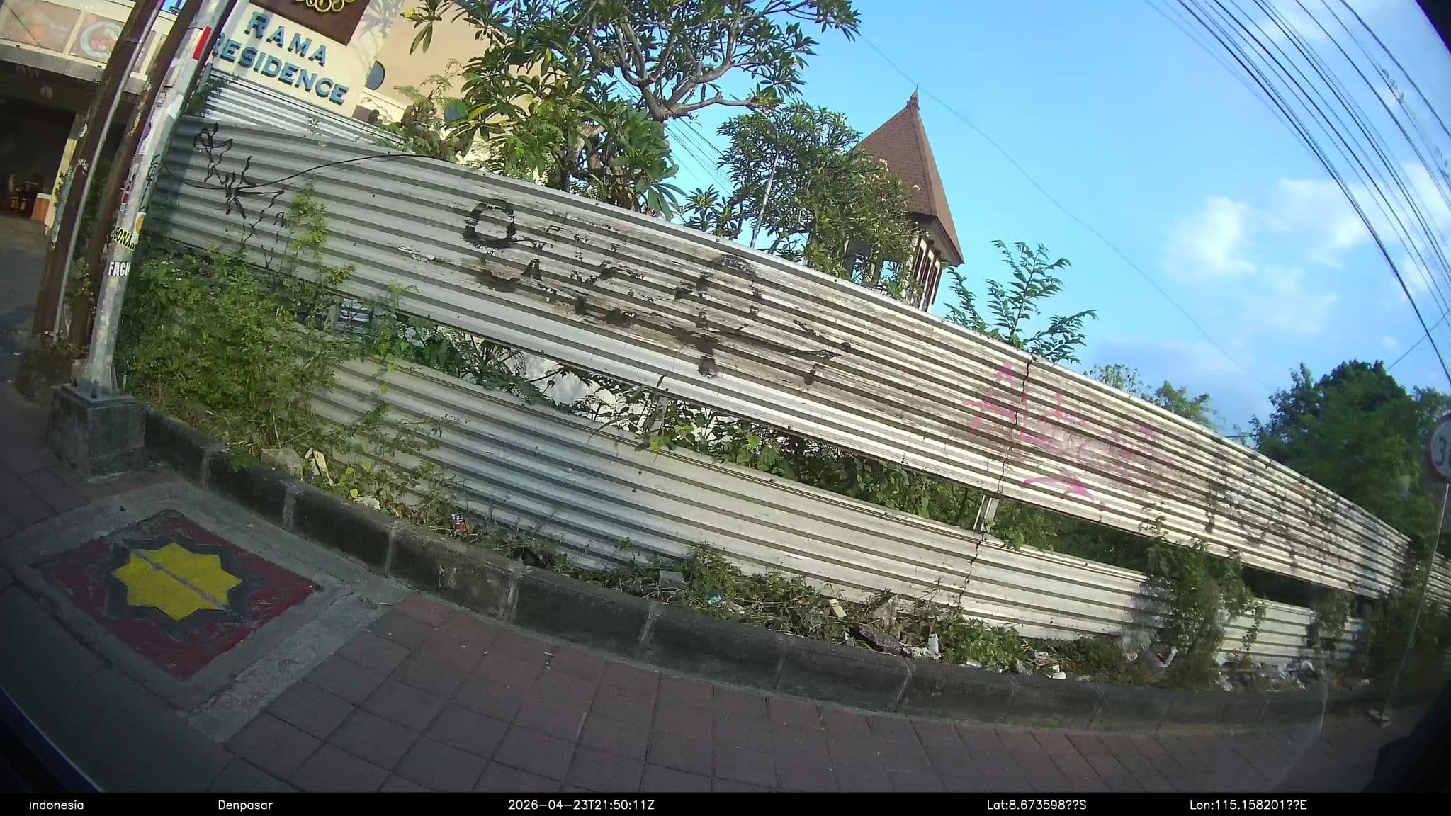 Street view near Ivory Resort and Spa, Legian — © Kaart---LEFT (CC BY-SA · Mapillary)