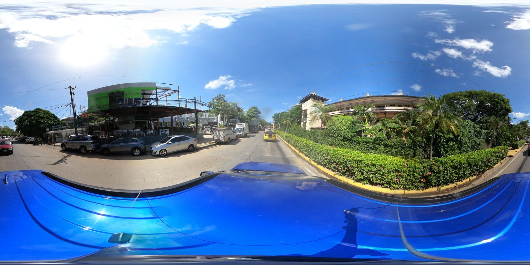 Street view near Sunrise Tamarindo, Tamarindo