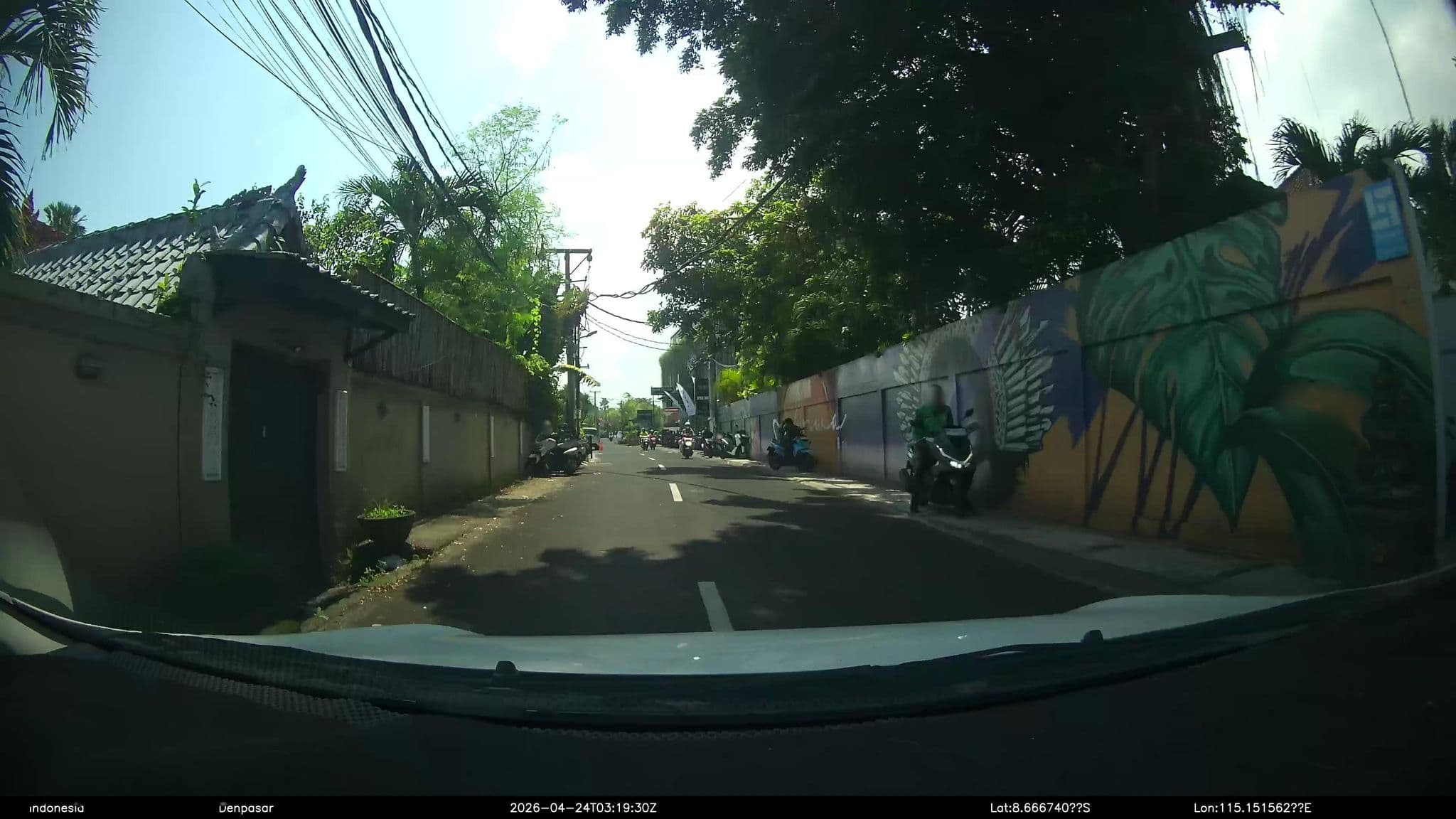 Street view near Sin Nombre Villa, Legian — © Kaart---FRONT (CC BY-SA · Mapillary)