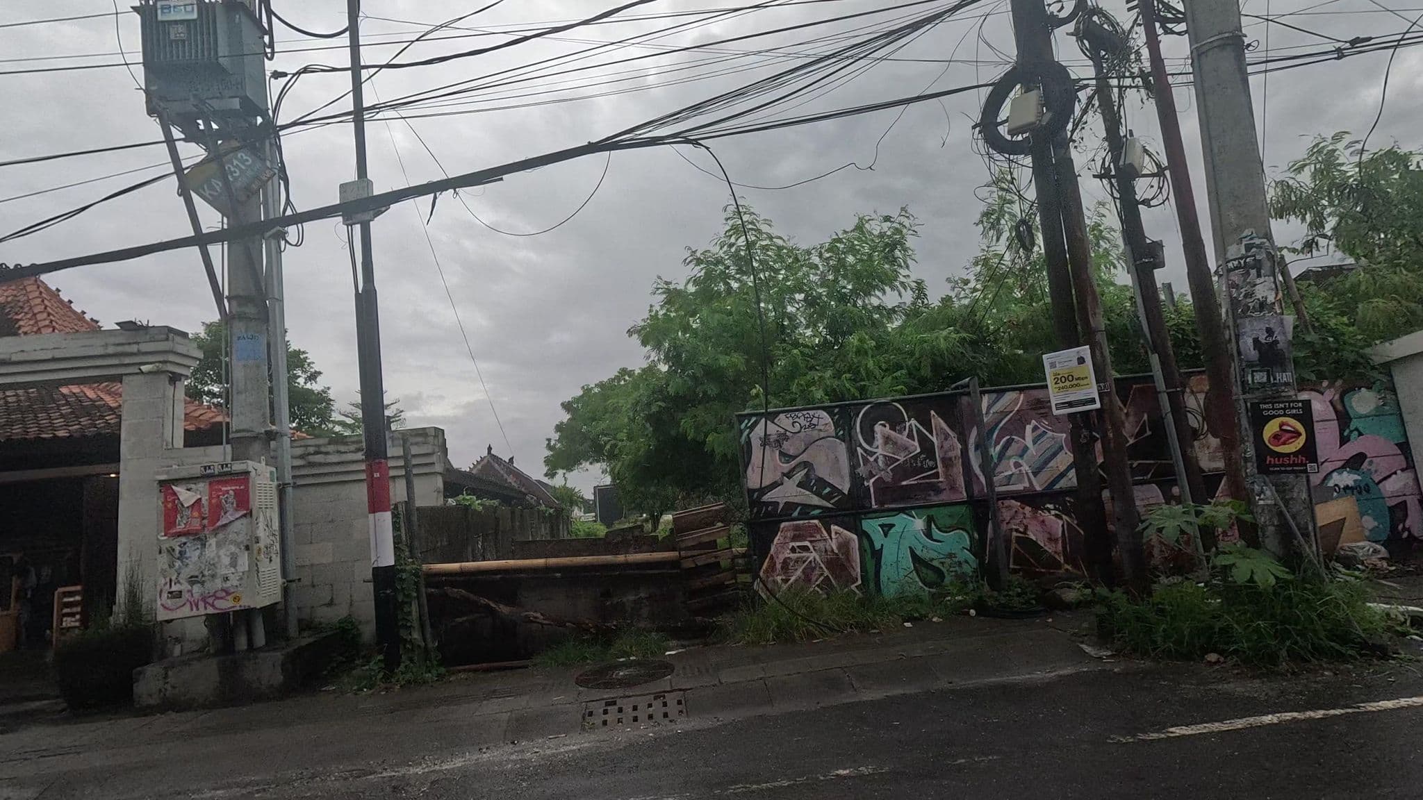 Street view near Repag Wayan Canggu Hostel, Dalung — © alyapuspita (CC BY-SA · Mapillary)