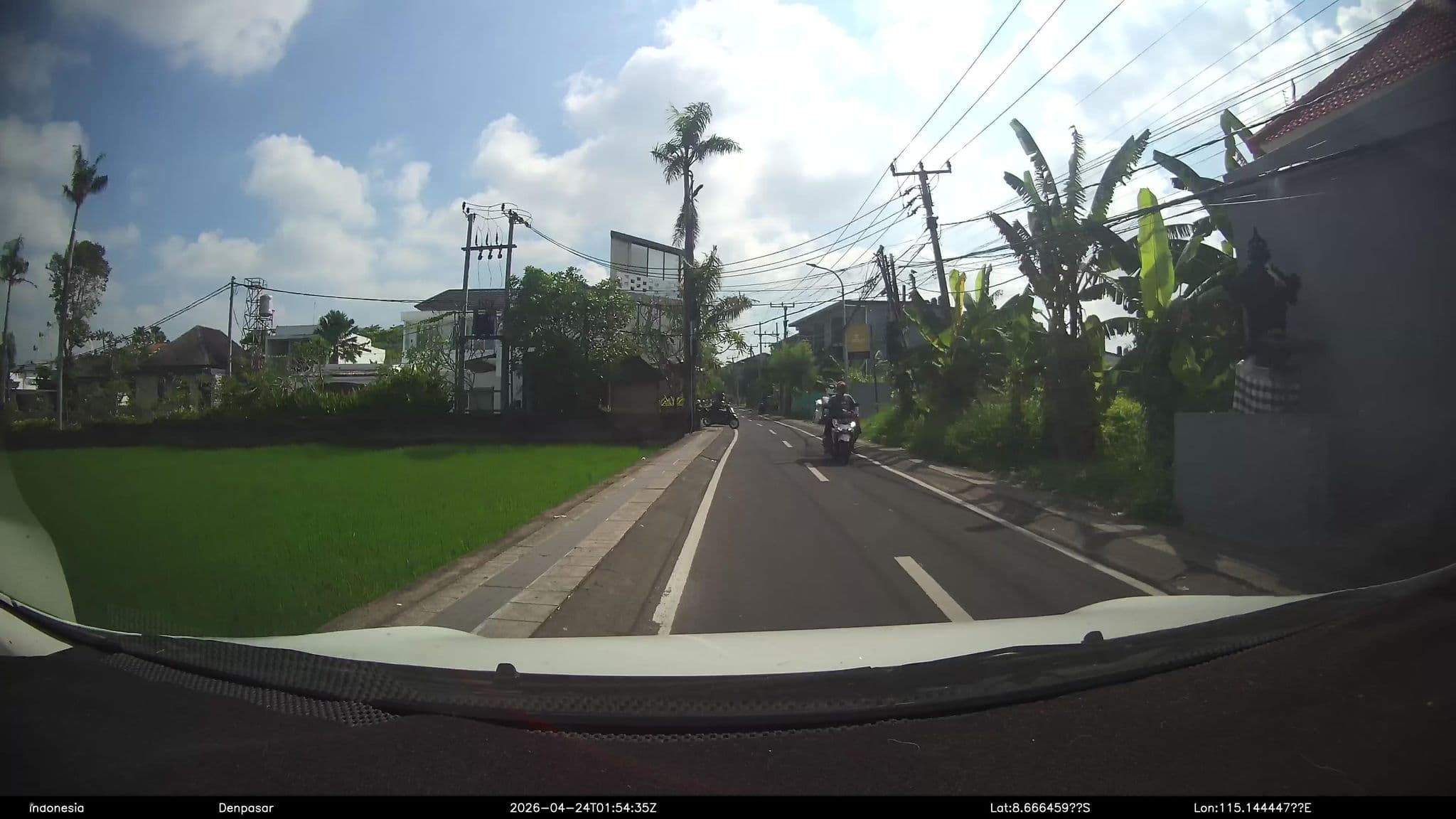 Street view near Villa  Charick, Legian — © Kaart---FRONT (CC BY-SA · Mapillary)