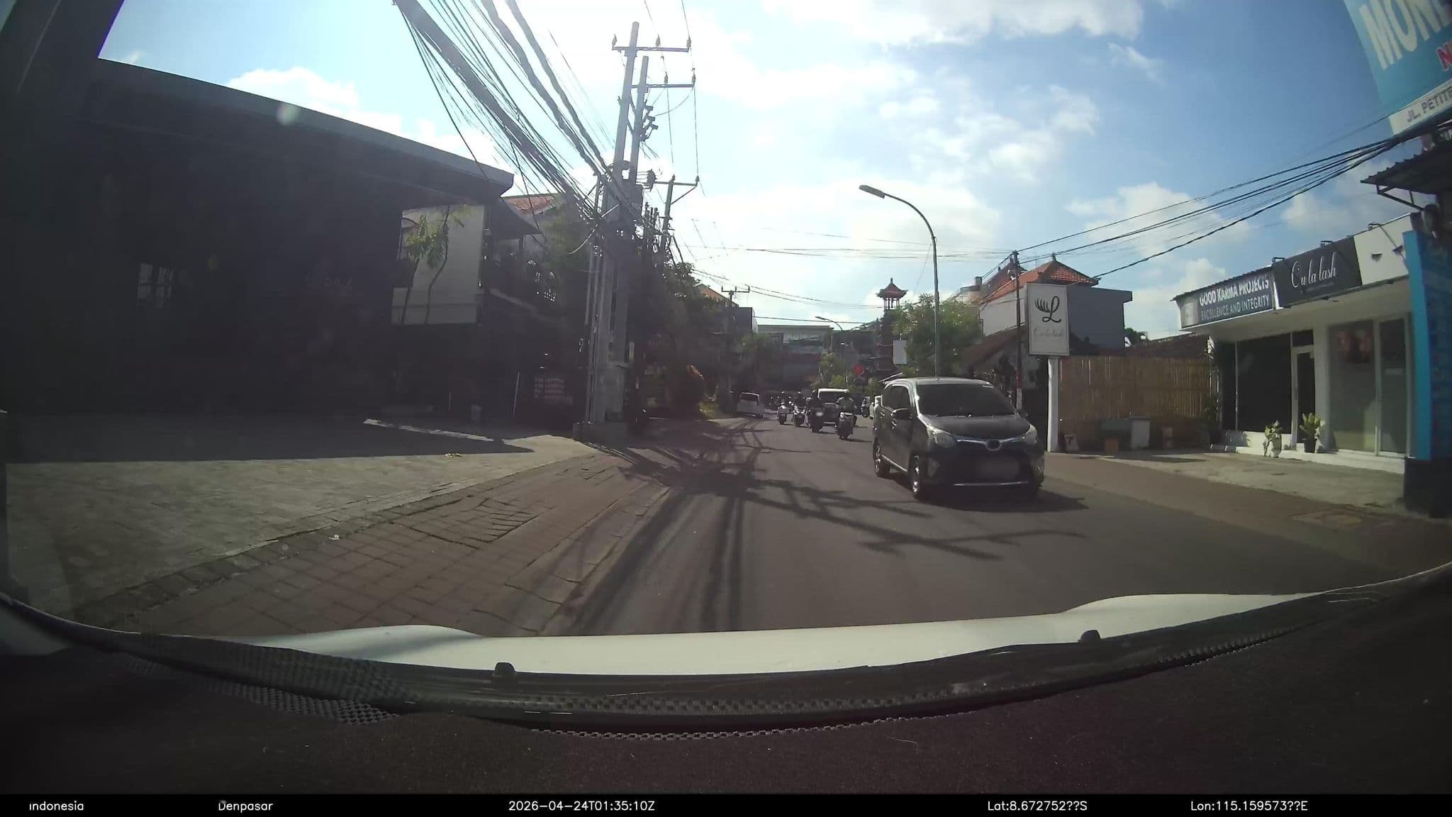 Street view near The Black Pearl, Legian — © Kaart---360 (CC BY-SA · Mapillary)