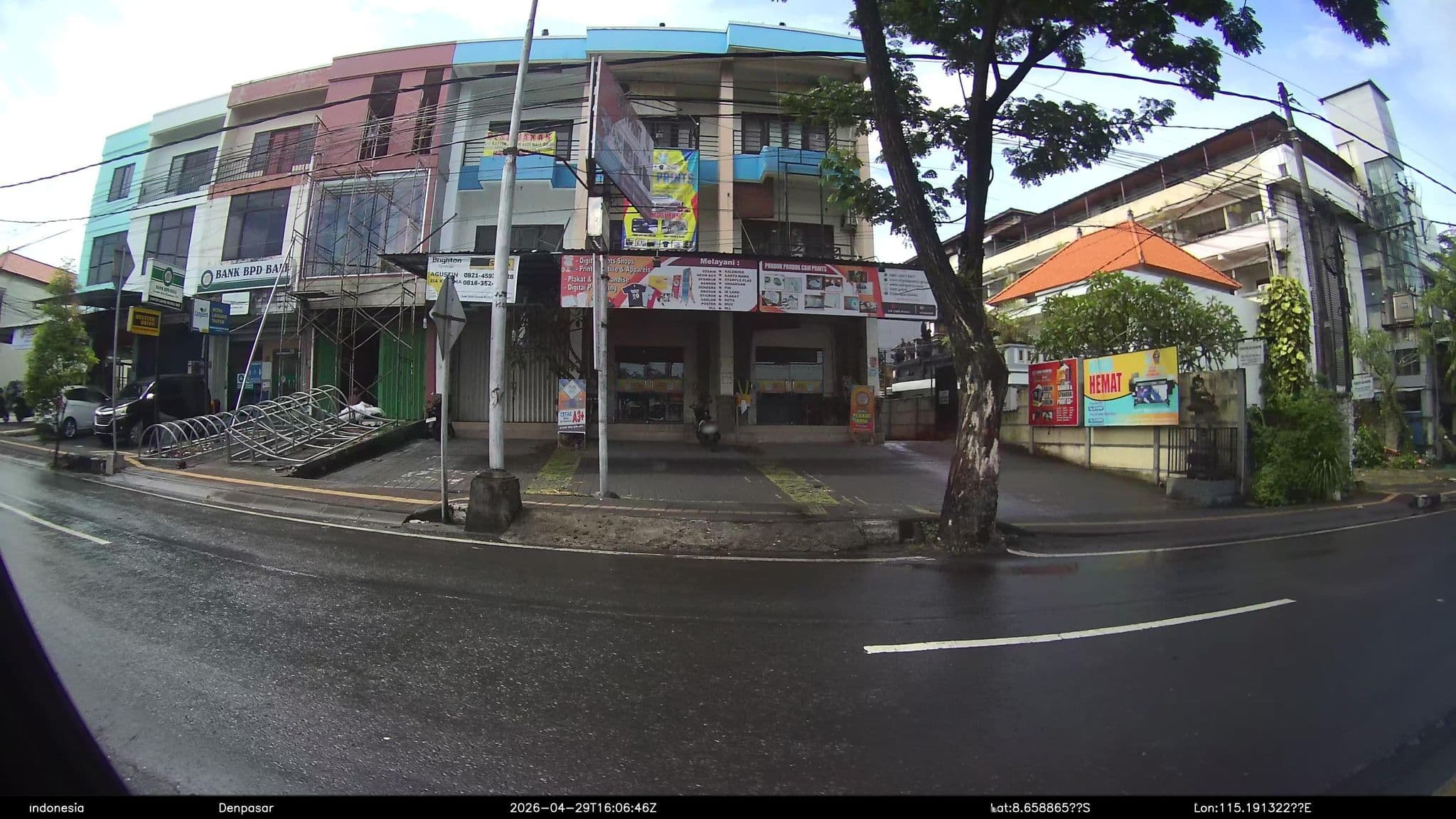 Street view near Nirmala hotel & convention Denpasar, Denpasar — © Kaart---RIGHT (CC BY-SA · Mapillary)