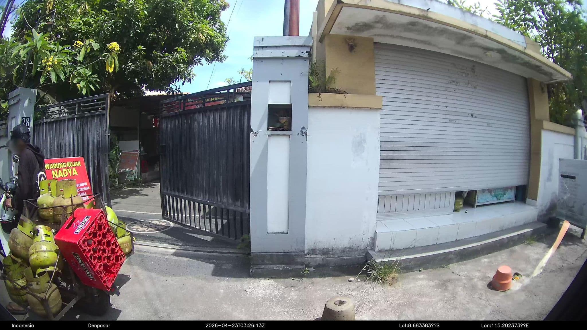Street view near Pondok Ayu Homestay, Denpasar — © Kaart---360 (CC BY-SA · Mapillary)