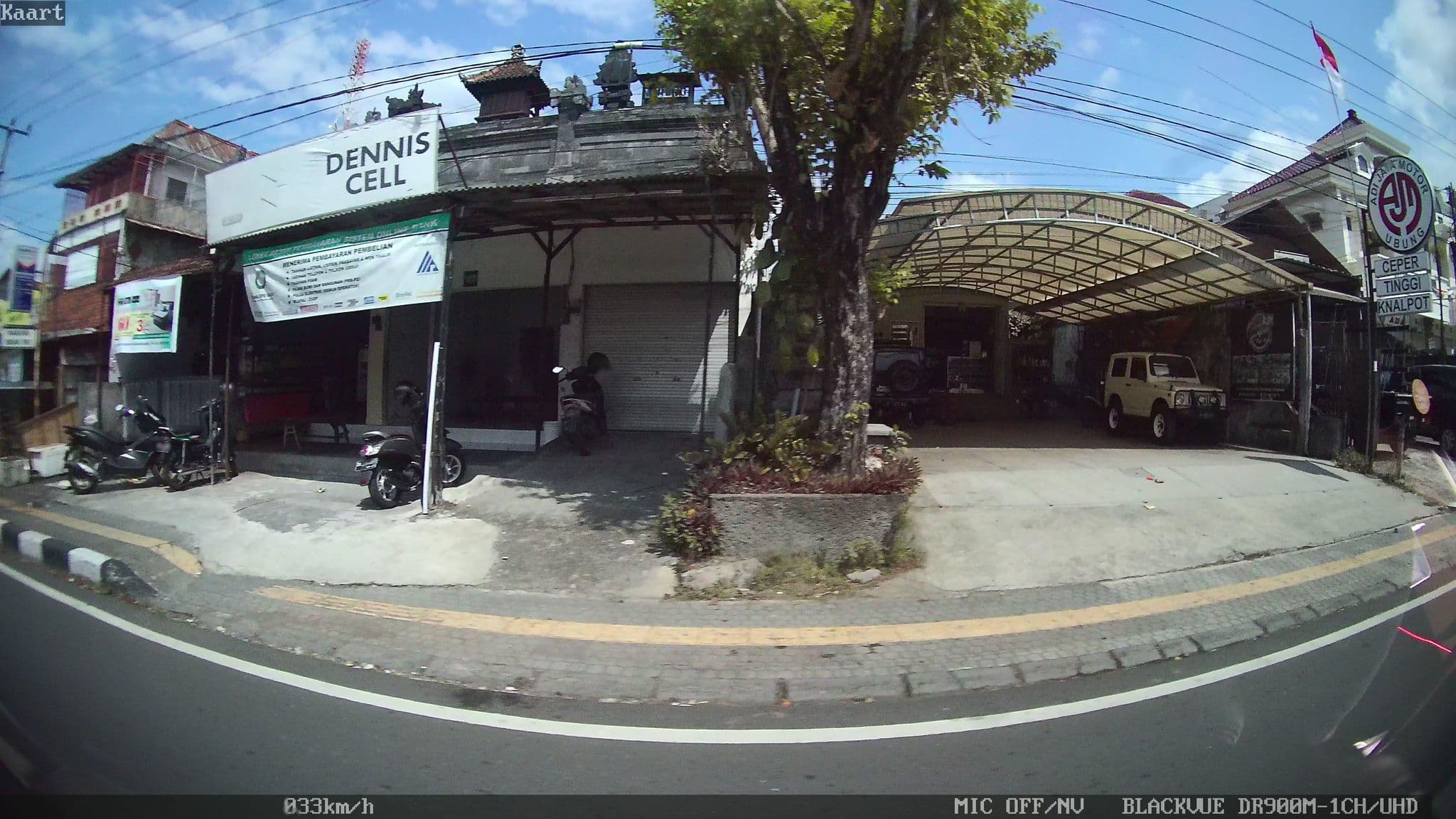 Street view near warthasari hotel, Denpasar — © kaart_2 (CC BY-SA · Mapillary)