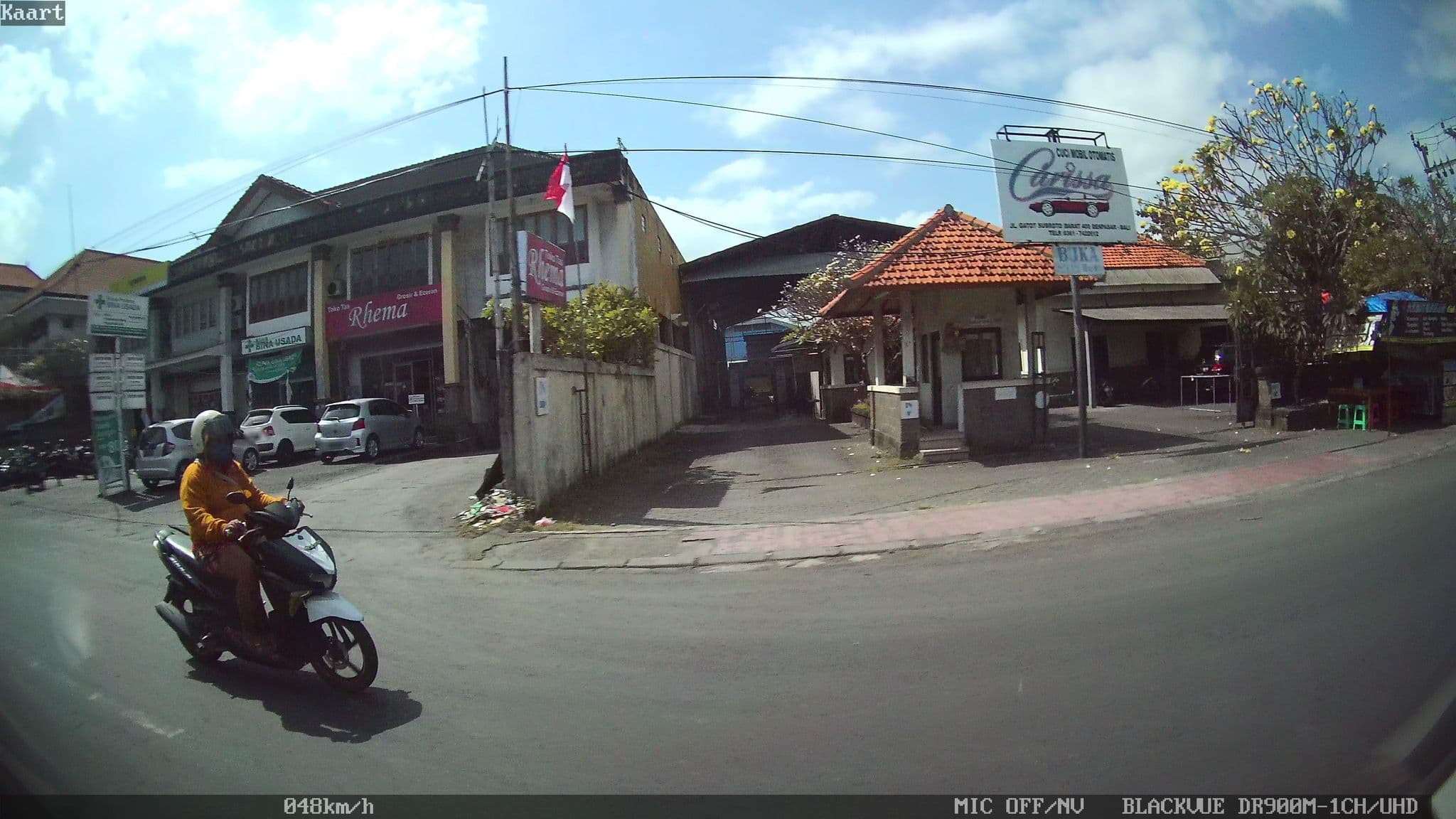 Street view near Hotel Jayakarta, Denpasar — © kaart_2 (CC BY-SA · Mapillary)