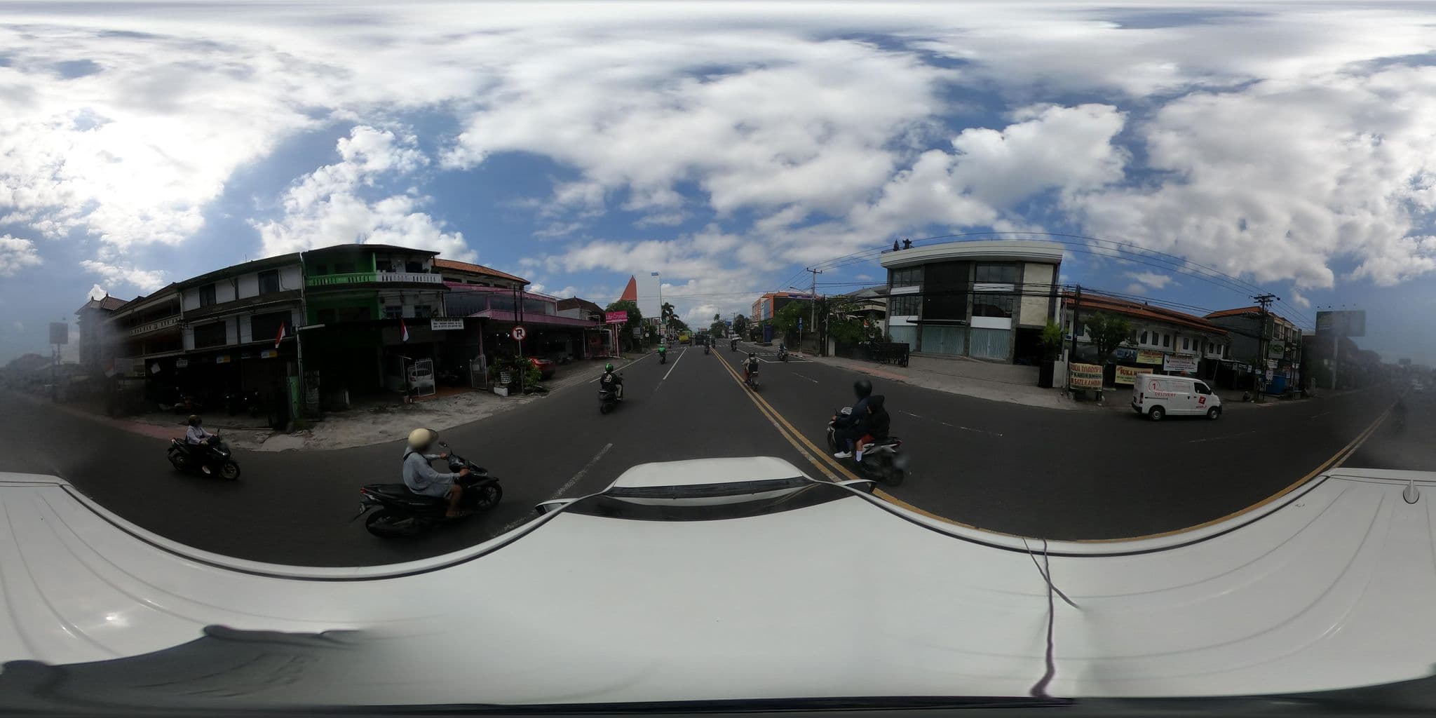 Street view near Villa Bunga, Denpasar — © kaart_360 (CC BY-SA · Mapillary)