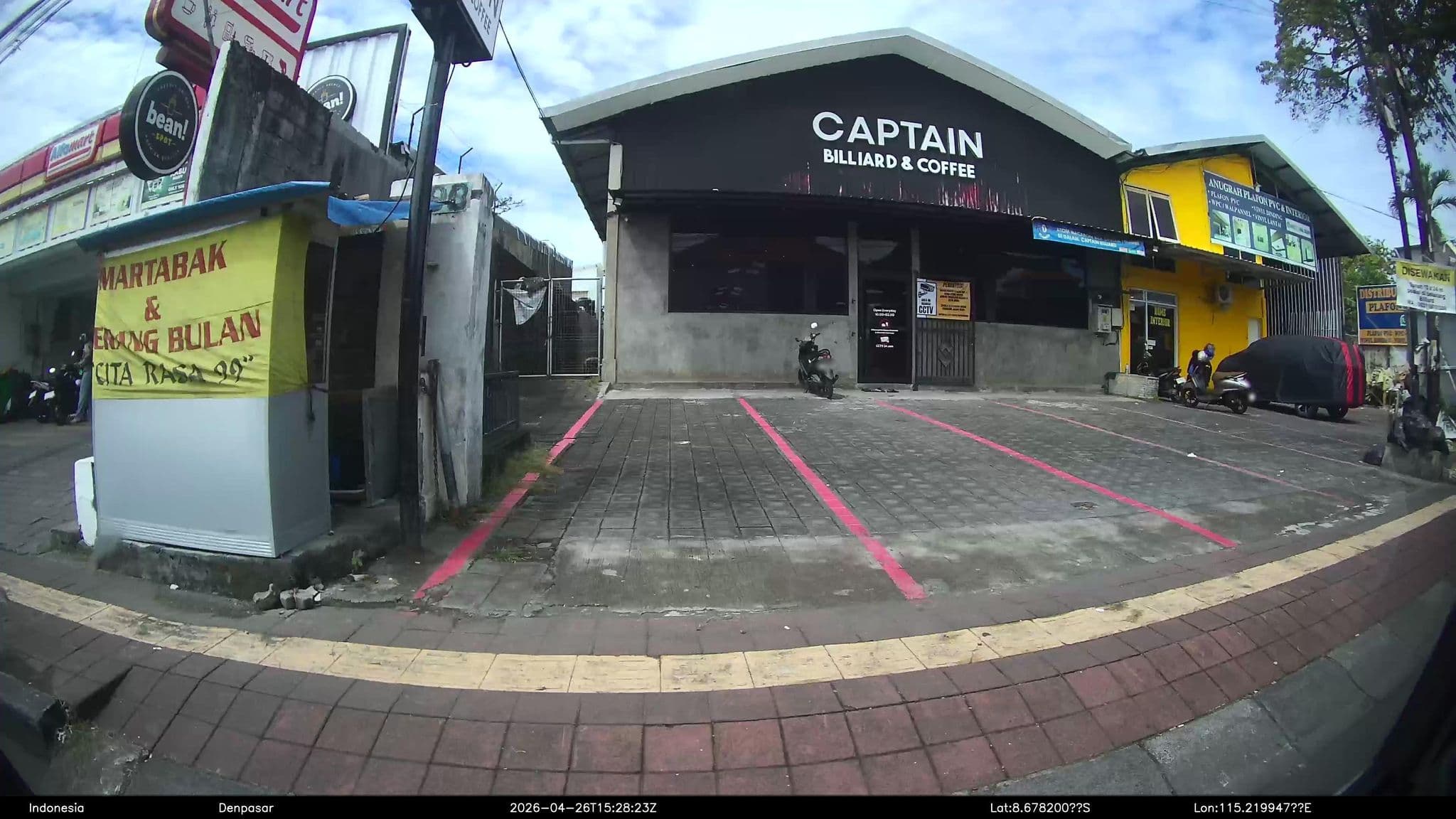 Street view near Quest Hotel, Denpasar — © Kaart---LEFT (CC BY-SA · Mapillary)