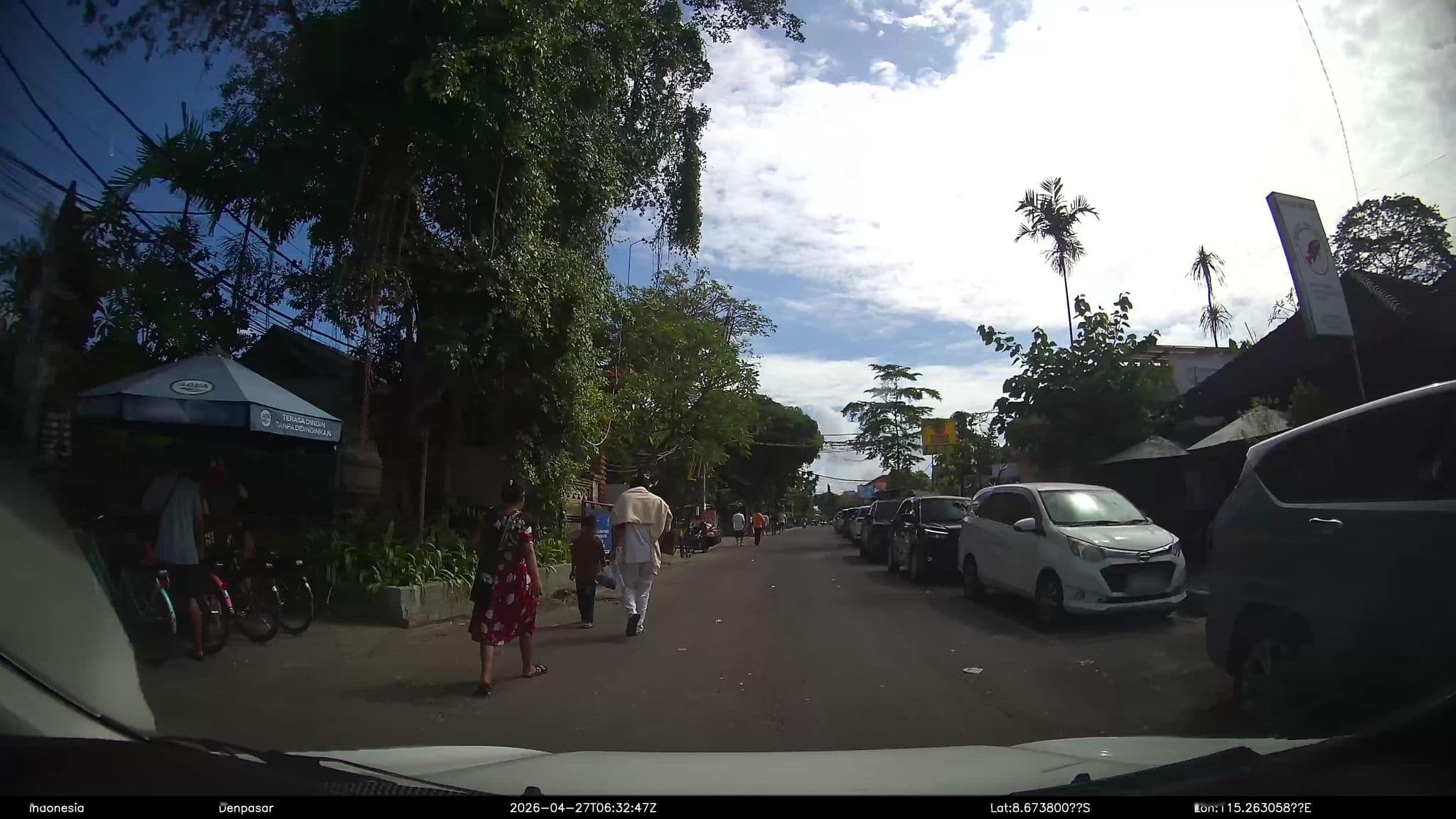 Street view near Cekuk's, Sanur — © Kaart---FRONT (CC BY-SA · Mapillary)