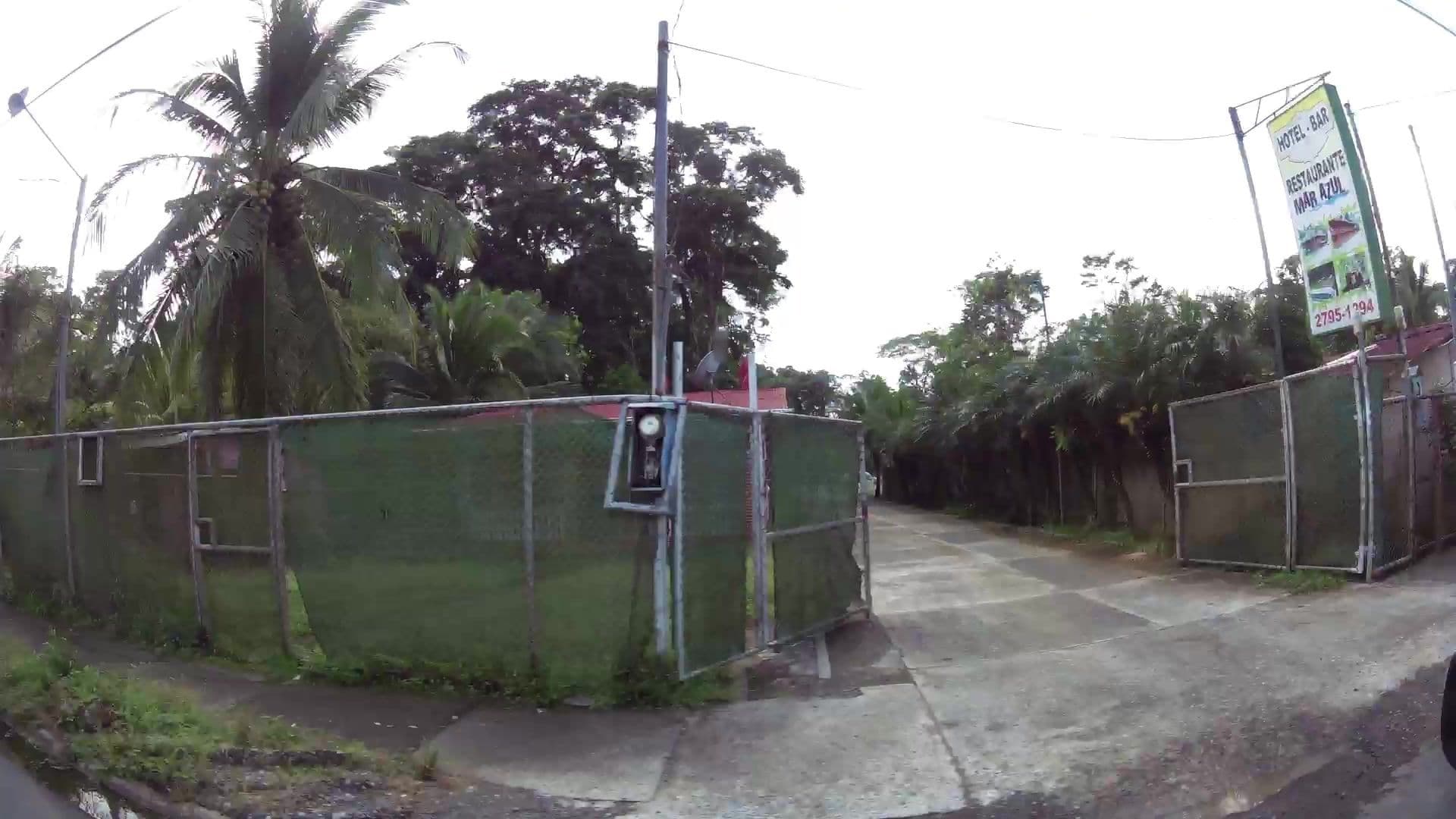 Street view near Hotel Laguna Azul, Limón — © kaartcam (CC BY-SA · Mapillary)