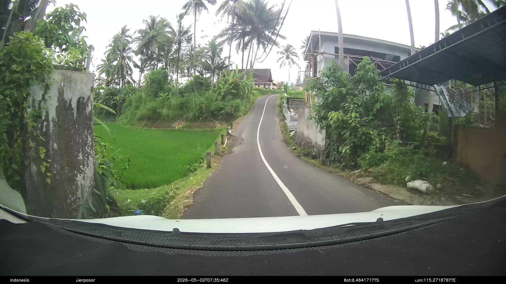 Street view near Kaia Villa Ubud, Ubud — © Kaart---FRONT (CC BY-SA · Mapillary)