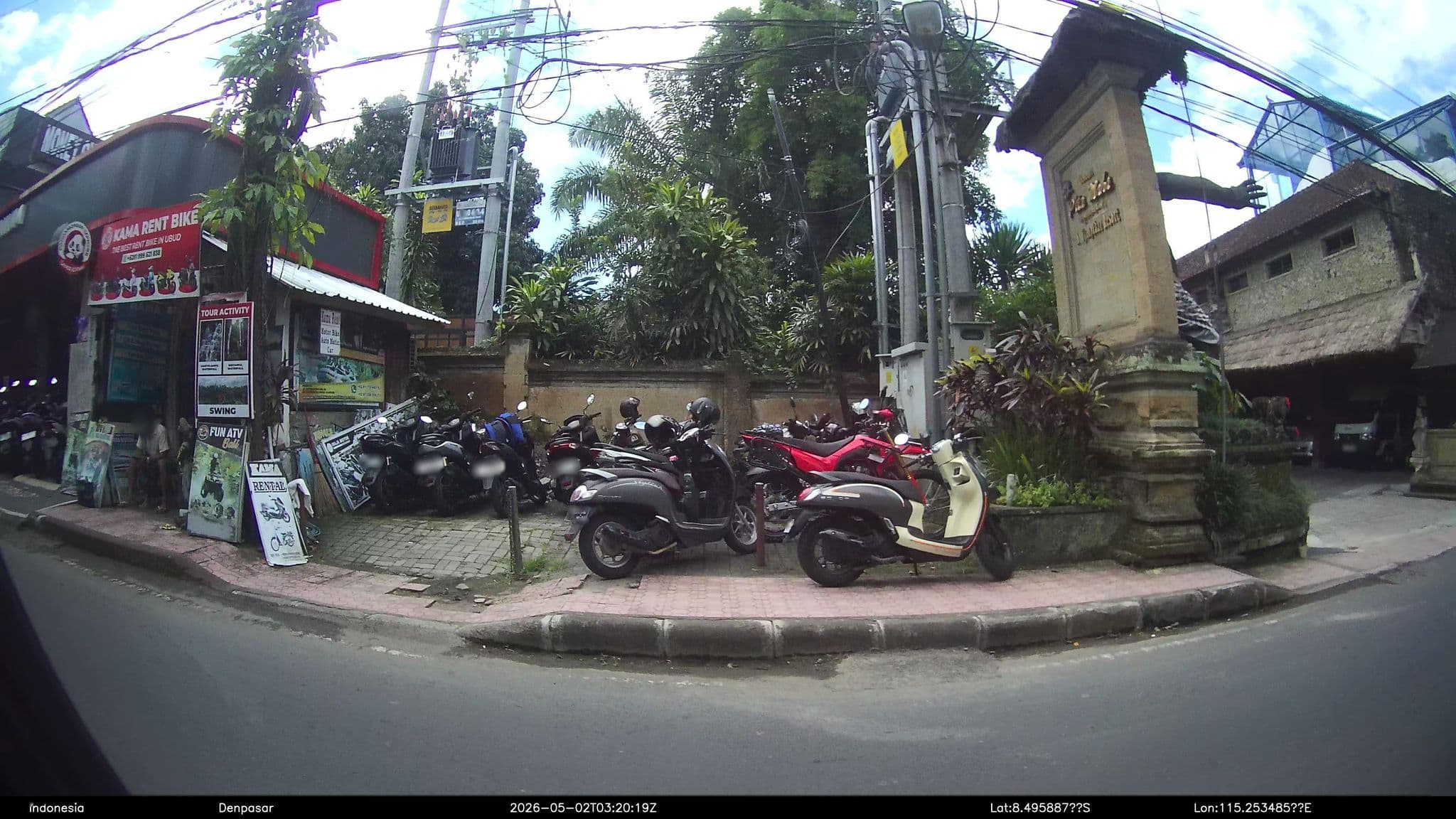 Street view near Pita Maha Resorts & Spa, Ubud — © Kaart---RIGHT (CC BY-SA · Mapillary)