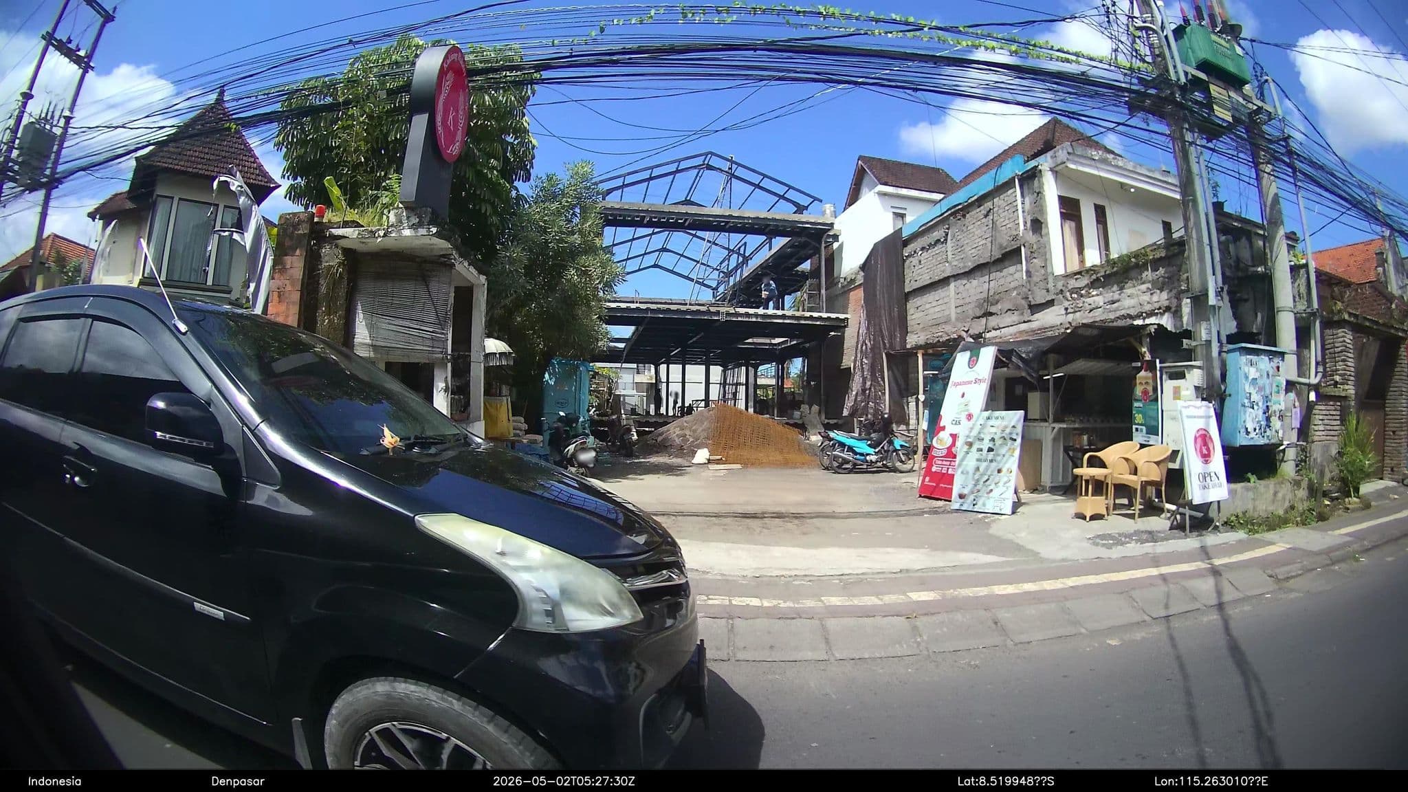 Street view near Kakiang Bungalow, Ubud — © Kaart---RIGHT (CC BY-SA · Mapillary)