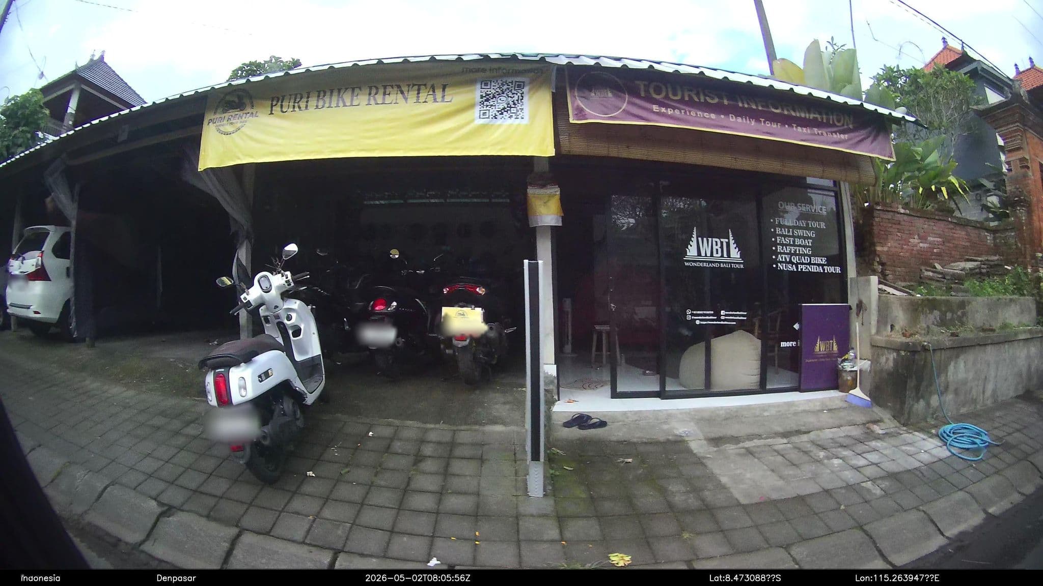Street view near Villa Samaki, Ubud — © Kaart---RIGHT (CC BY-SA · Mapillary)