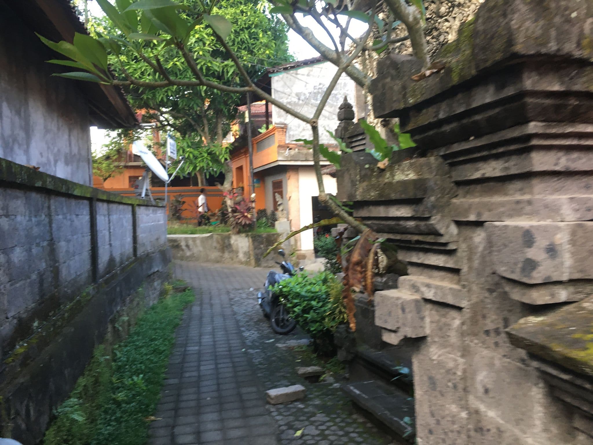 Street view near Gayatri Bungalows 2, Ubud — © mtnbiker (CC BY-SA · Mapillary)