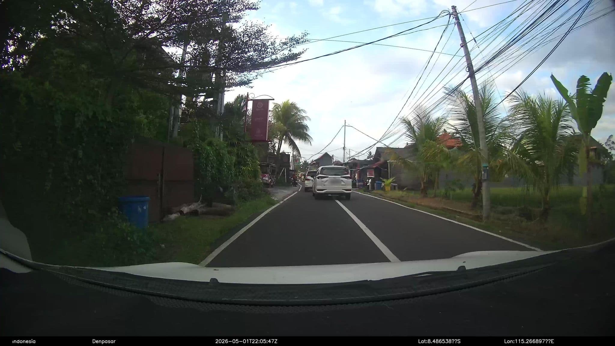Street view near Villa Pura Padi, Ubud — © Kaart---FRONT (CC BY-SA · Mapillary)