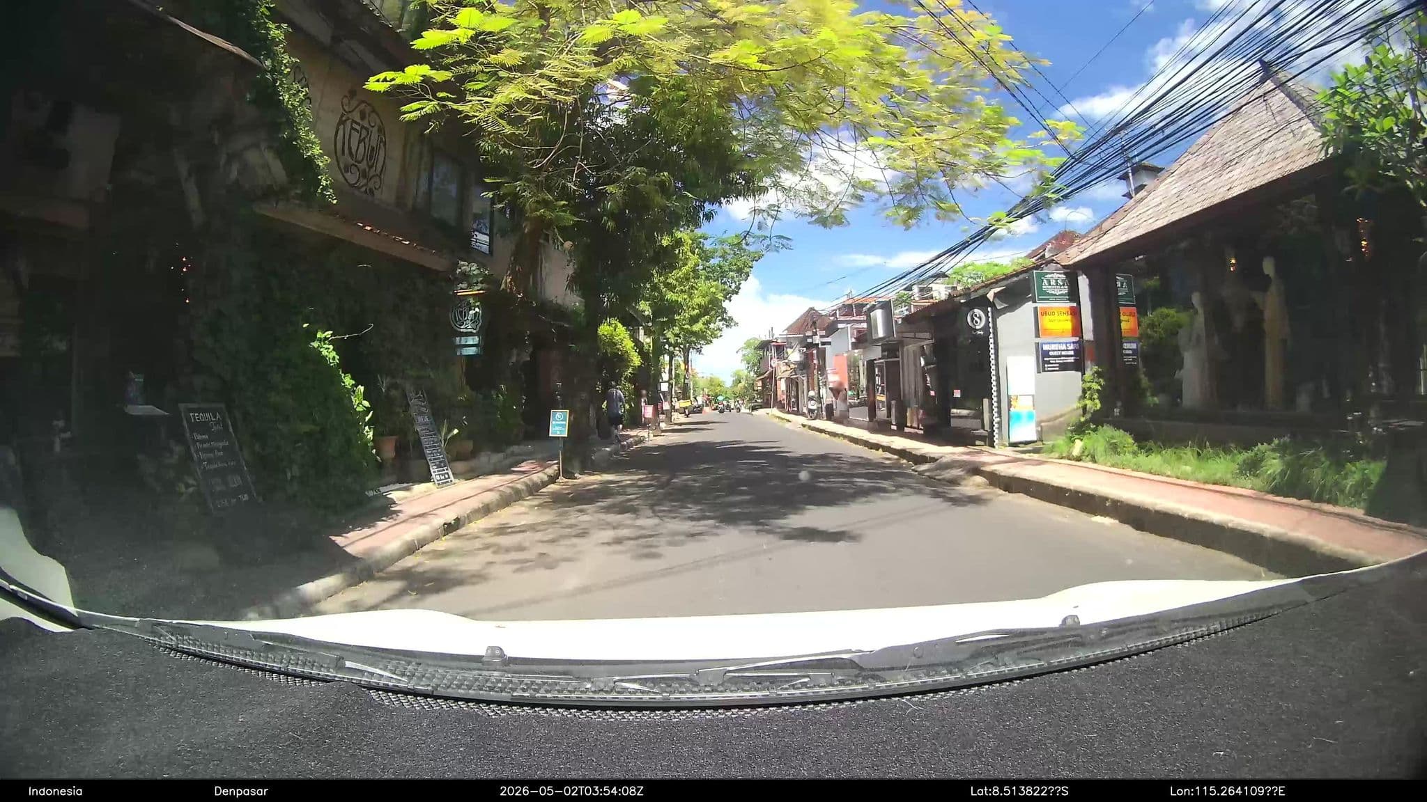 Street view near d'Rompok, Ubud — © Kaart---FRONT (CC BY-SA · Mapillary)
