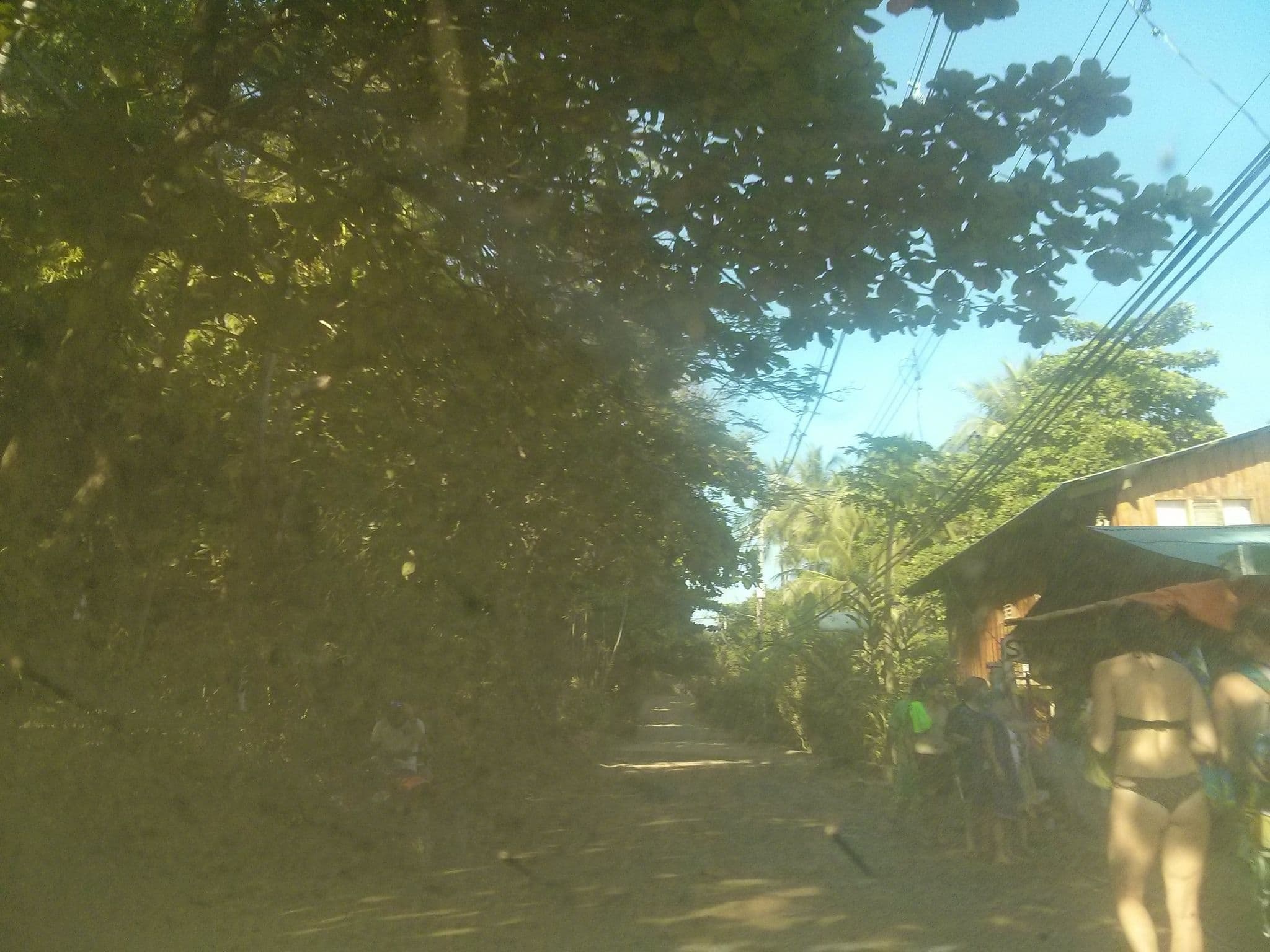 Street view near Hotel Lucy, Paquera