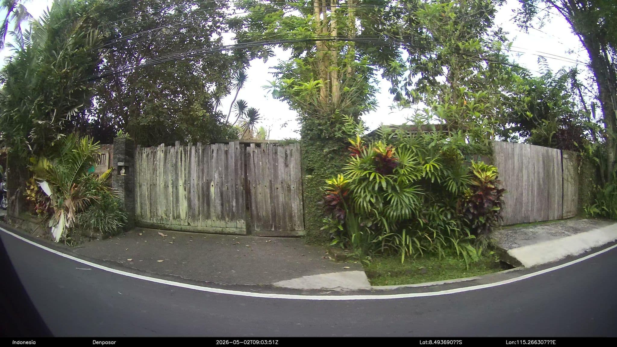 Street view near Villa Shanti, Ubud — © Kaart---RIGHT (CC BY-SA · Mapillary)
